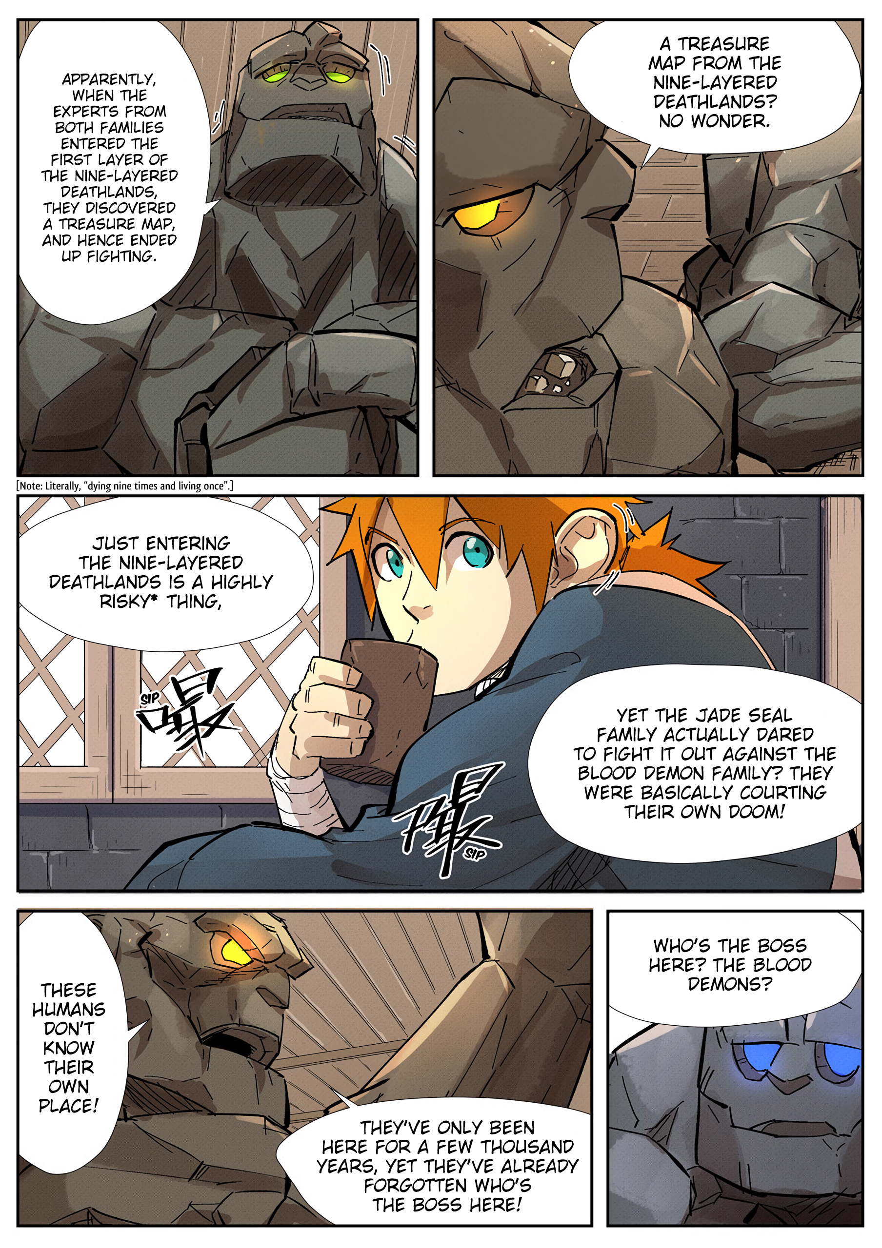 Read Tales of Demons and Gods EN Manga Online