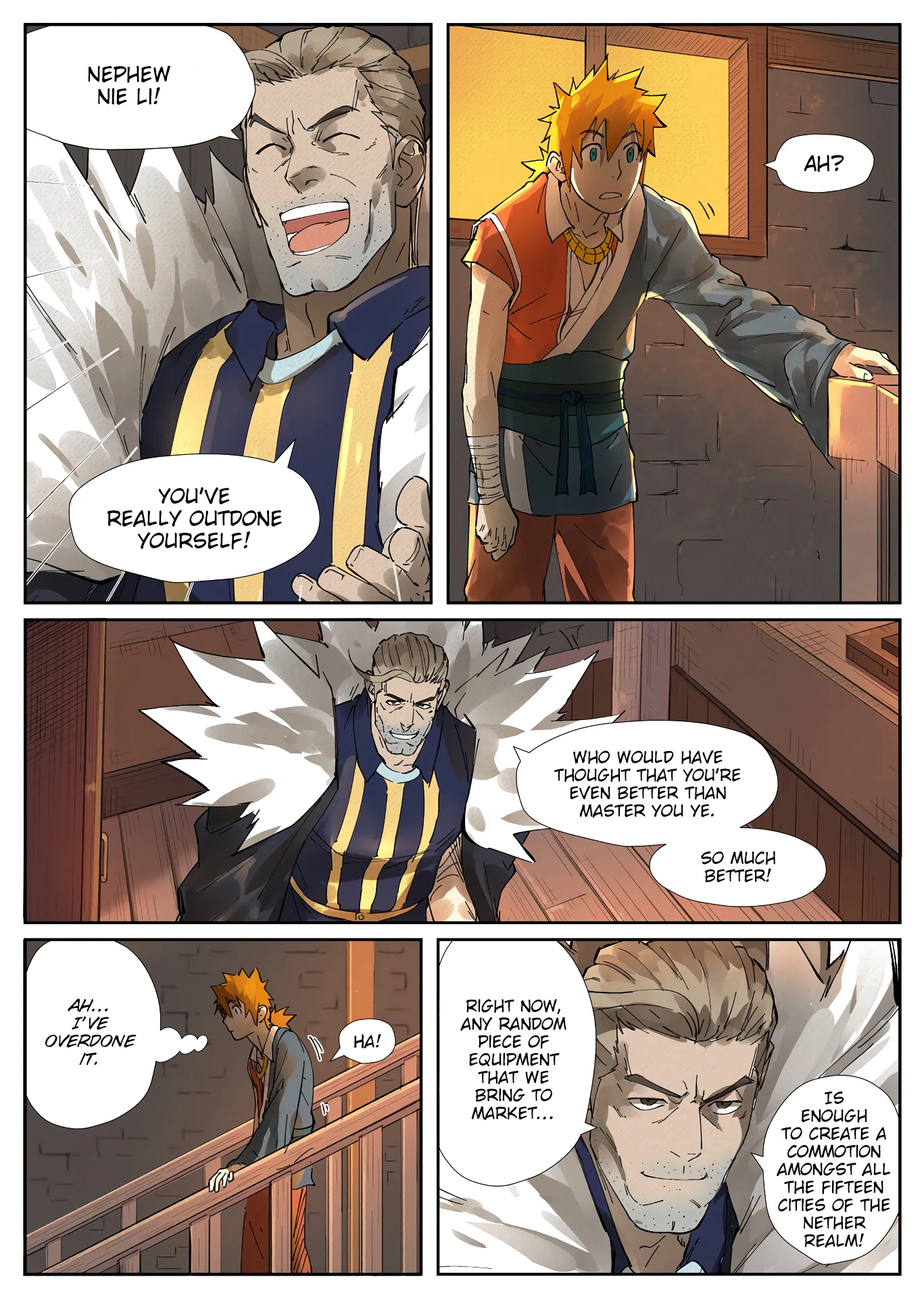 Read Tales of Demons and Gods EN Manga Online