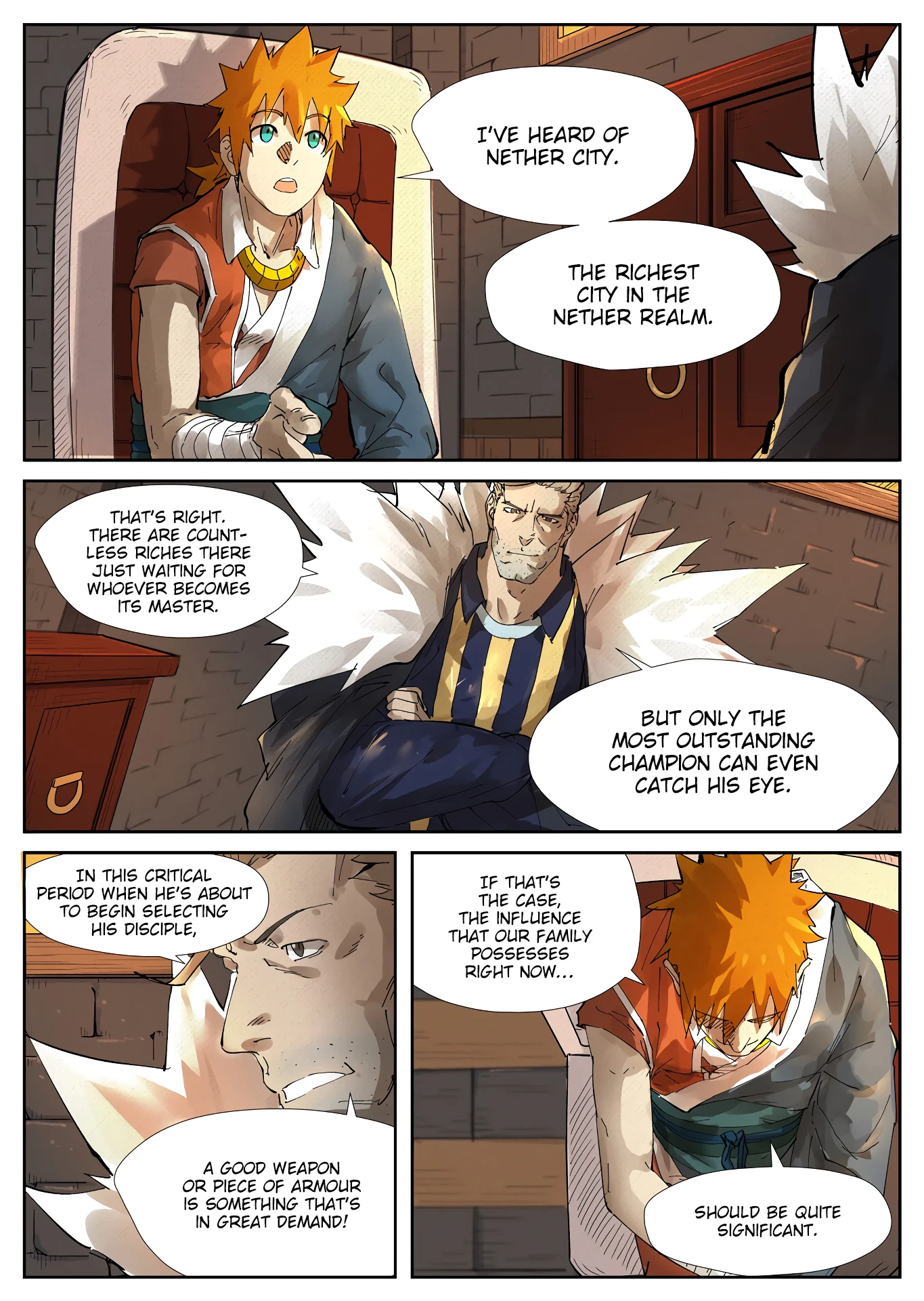 Read Tales of Demons and Gods EN Manga Online