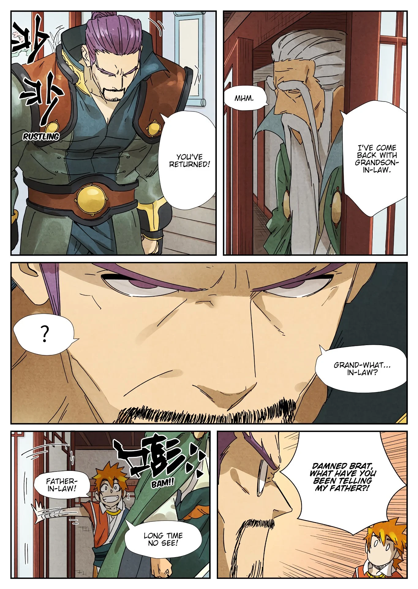 Read Tales of Demons and Gods EN Manga Online