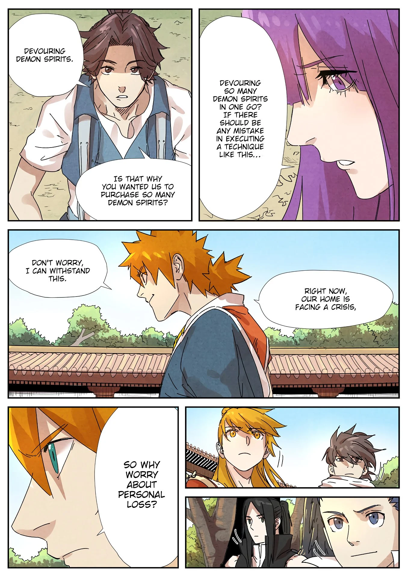 Read Tales of Demons and Gods EN Manga Online