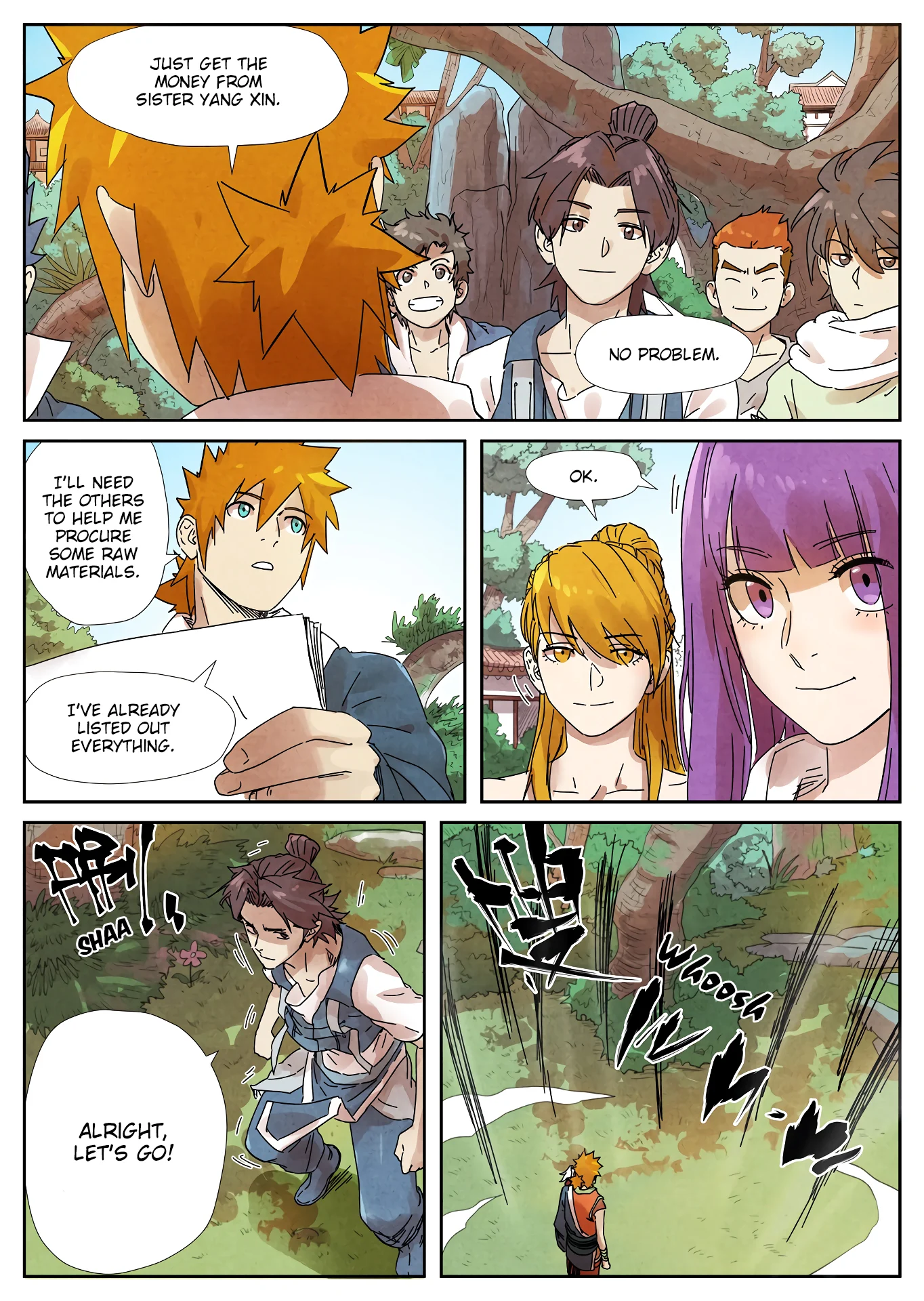 Read Tales of Demons and Gods EN Manga Online