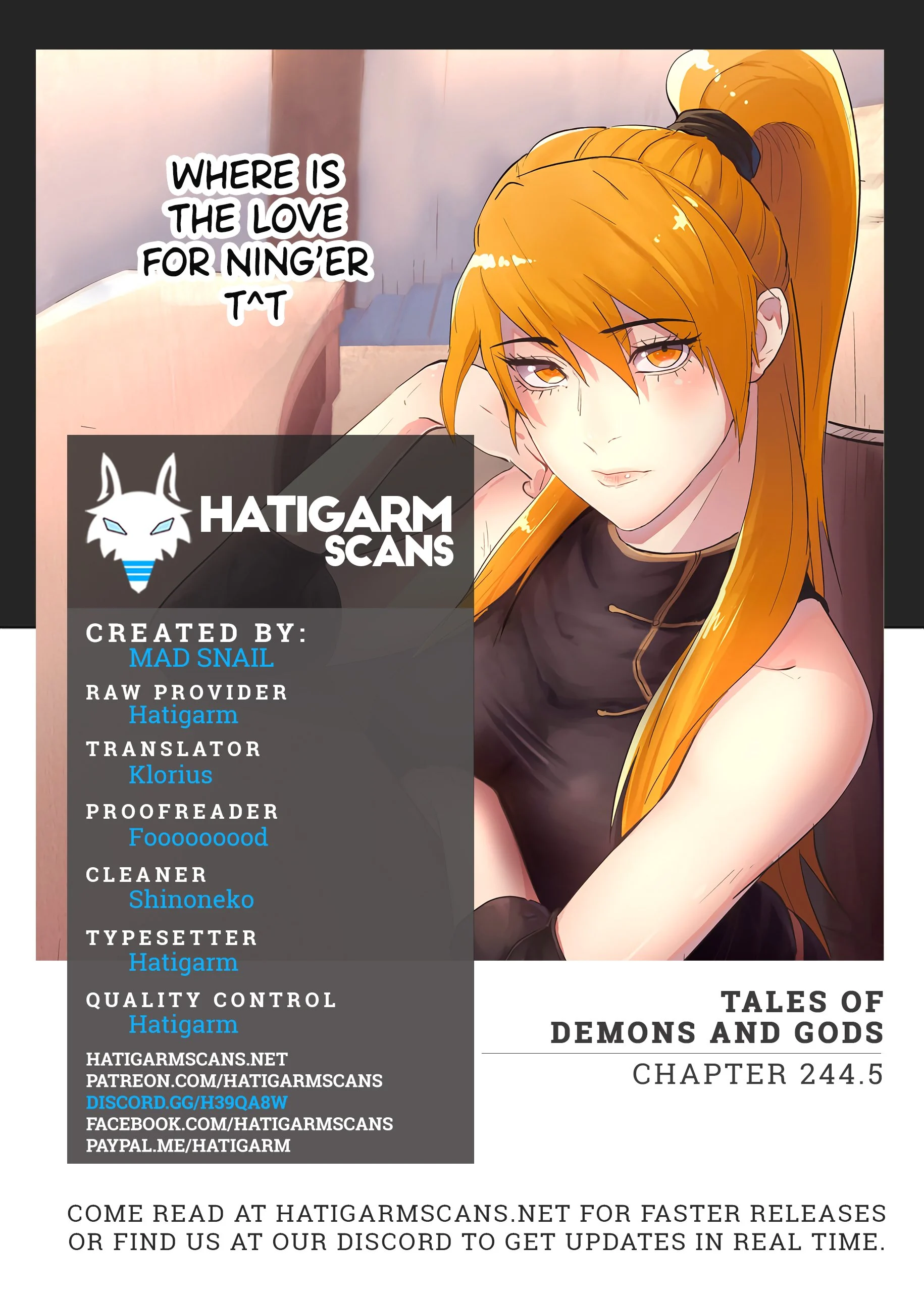 Read Tales of Demons and Gods EN Manga Online
