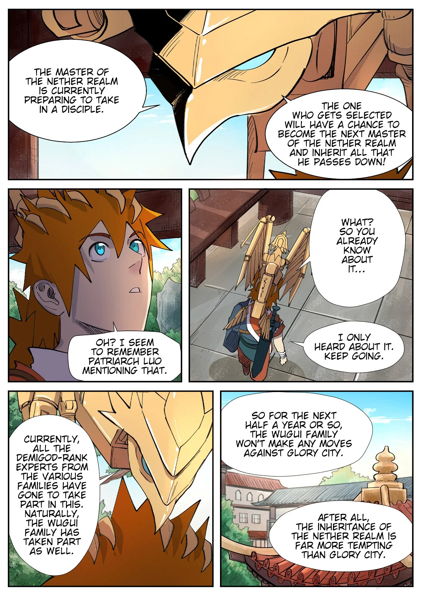 Read Tales of Demons and Gods EN Manga Online