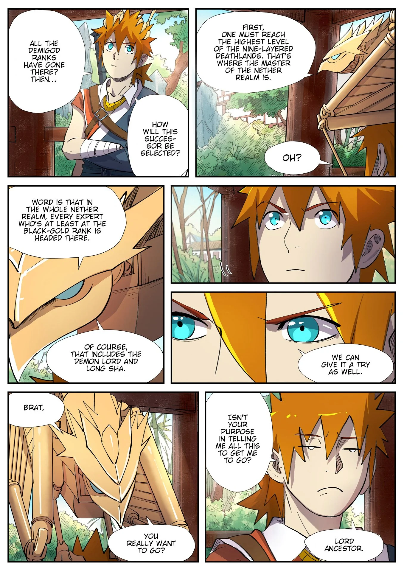Read Tales of Demons and Gods EN Manga Online