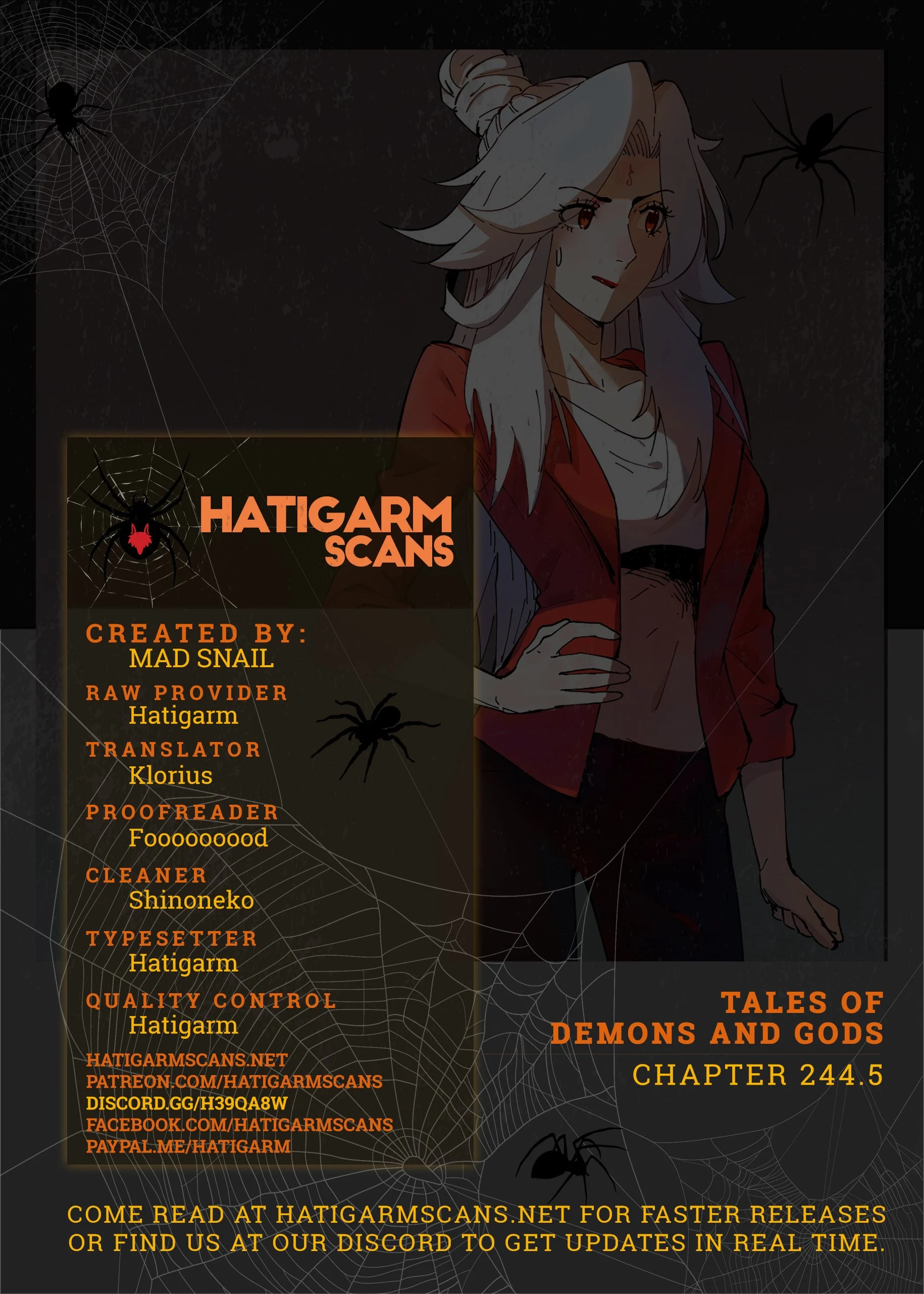 Read Tales of Demons and Gods EN Manga Online