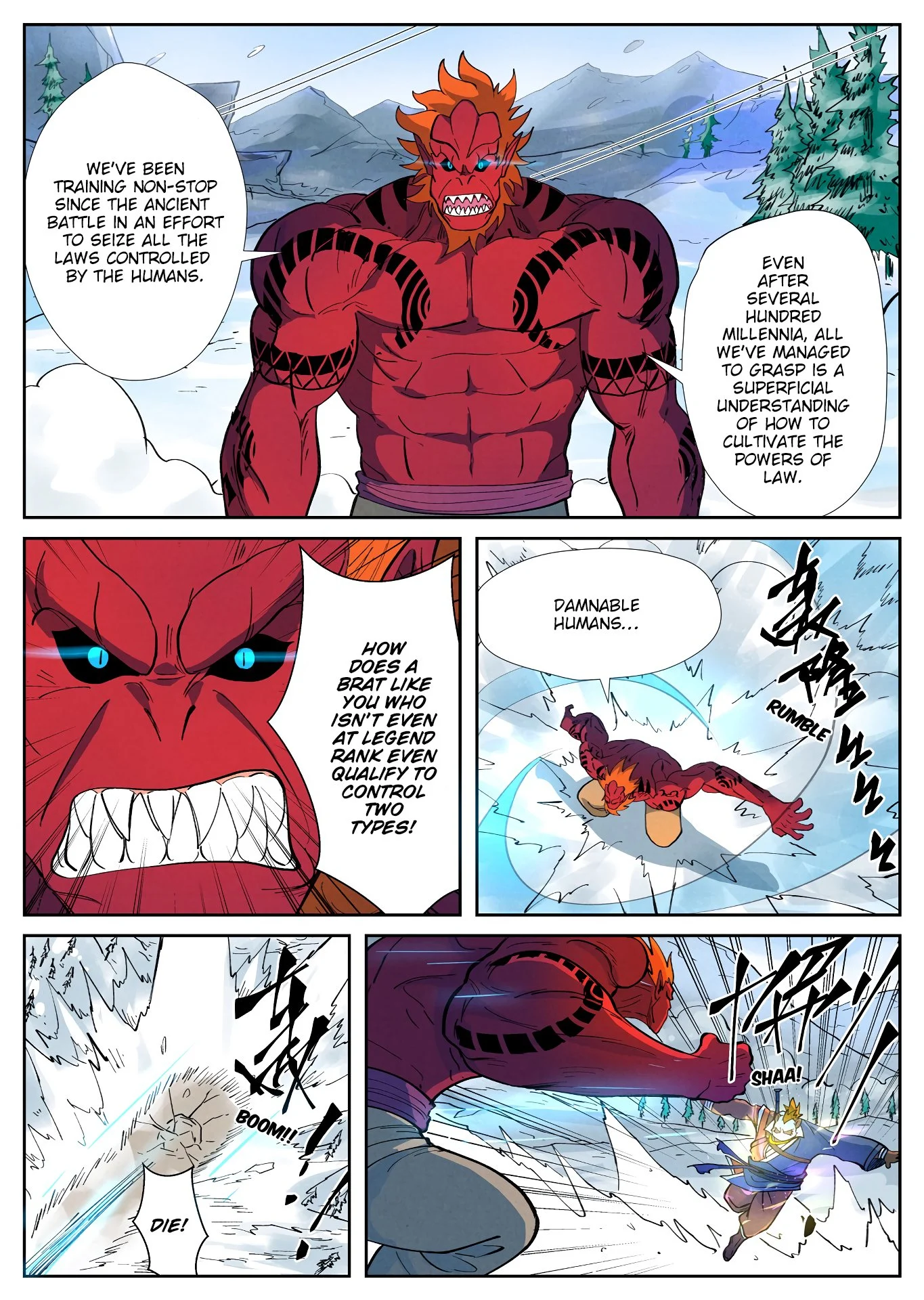 Read Tales of Demons and Gods EN Manga Online