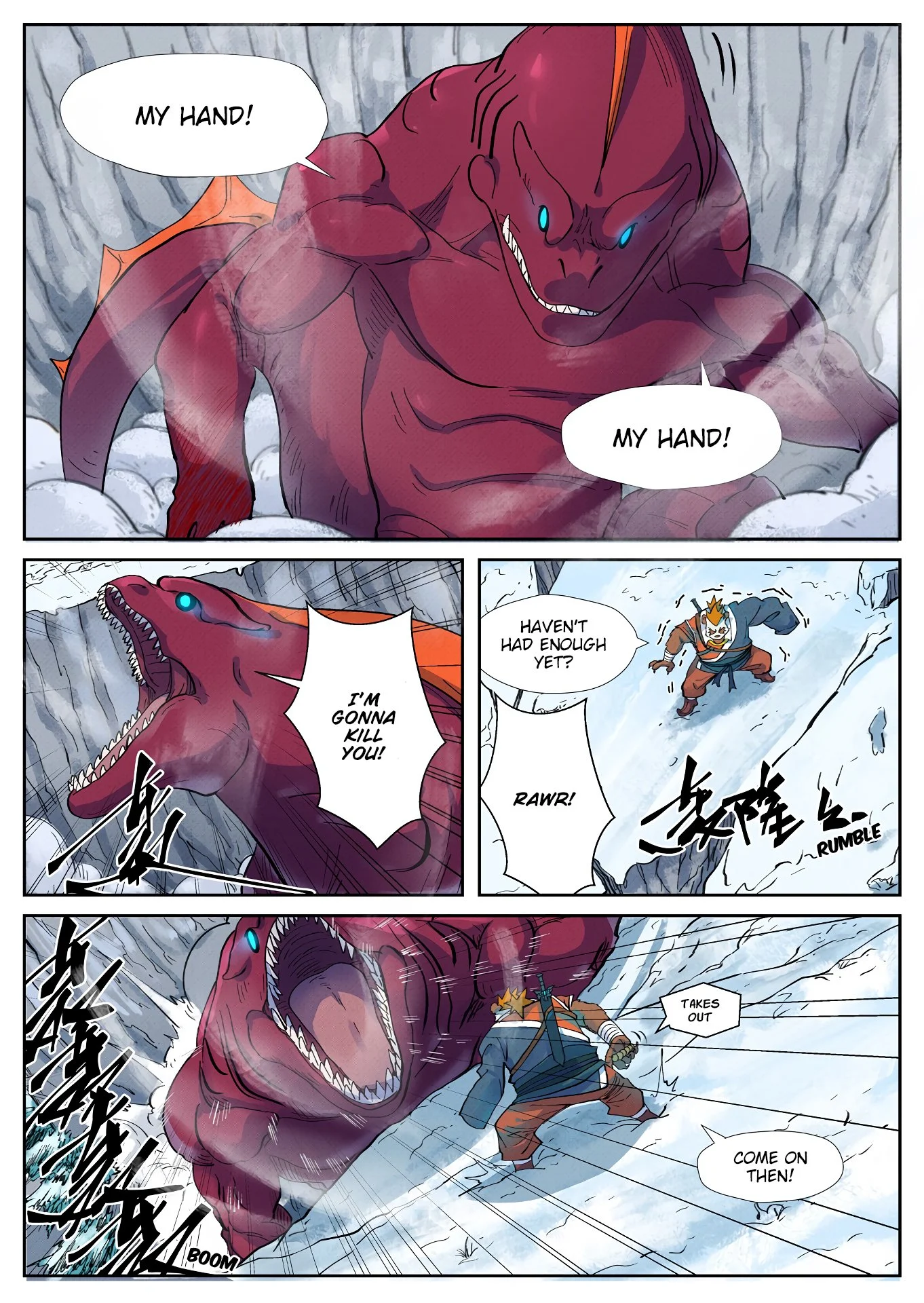 Read Tales of Demons and Gods EN Manga Online