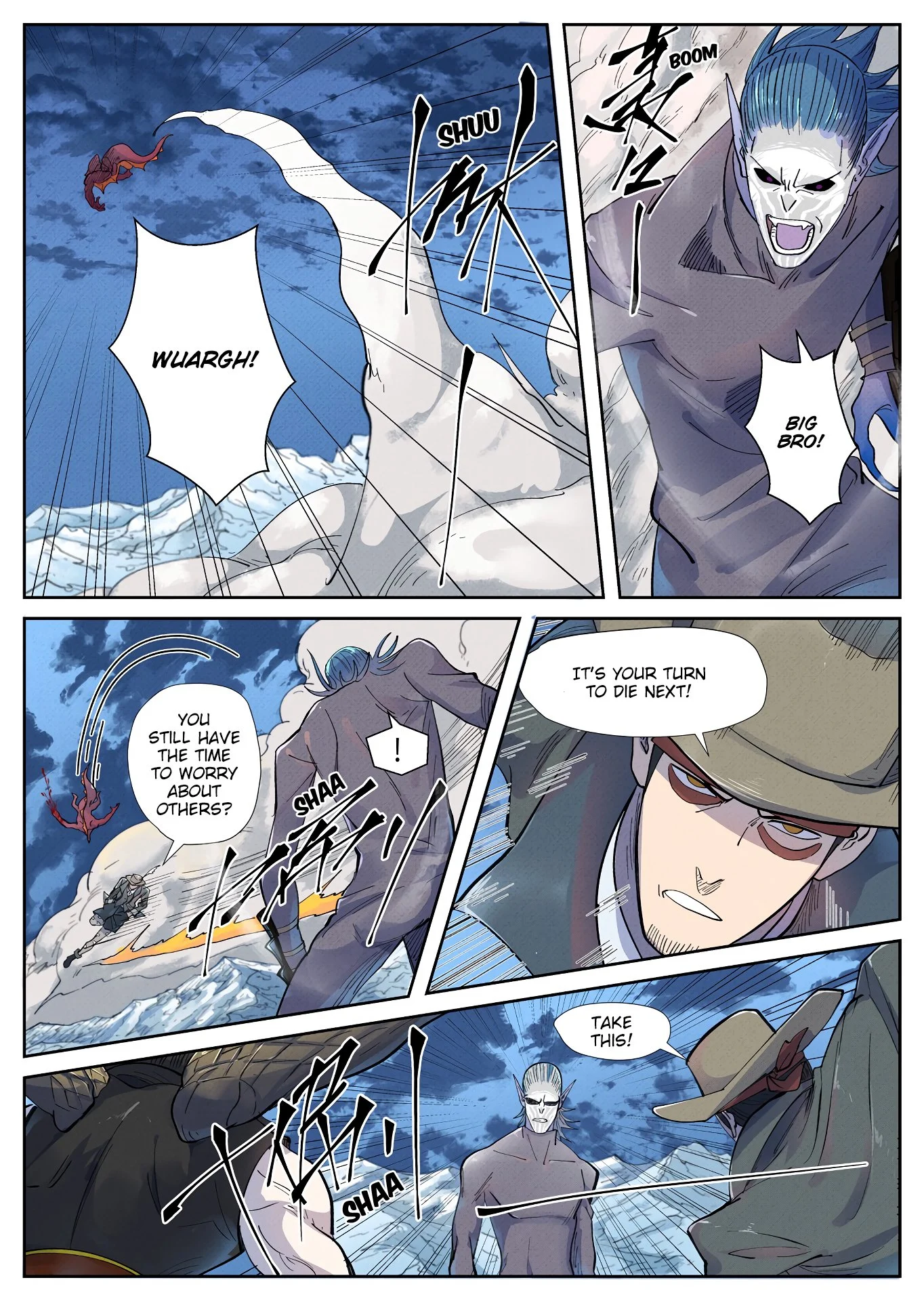 Read Tales of Demons and Gods EN Manga Online