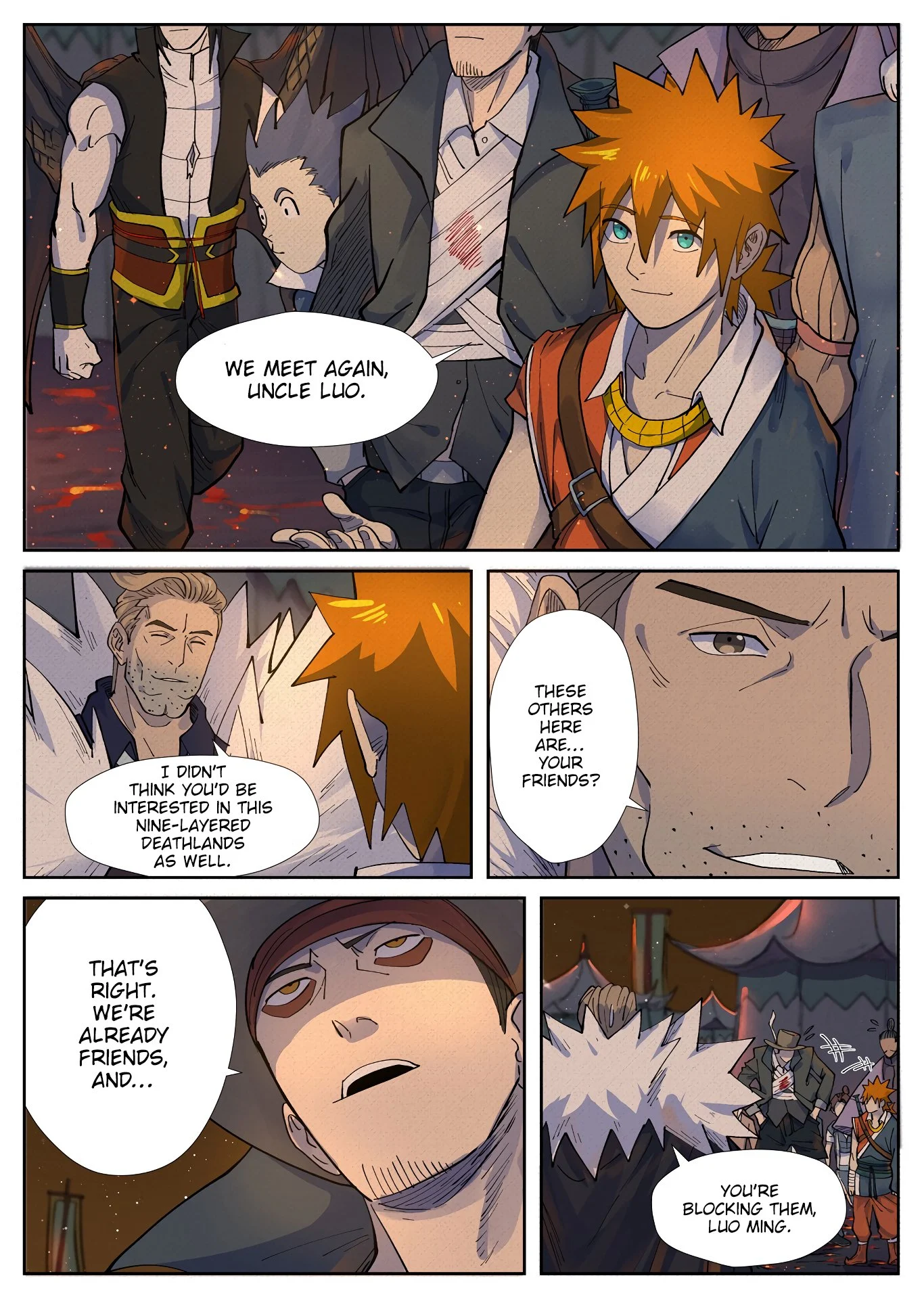 Read Tales of Demons and Gods EN Manga Online