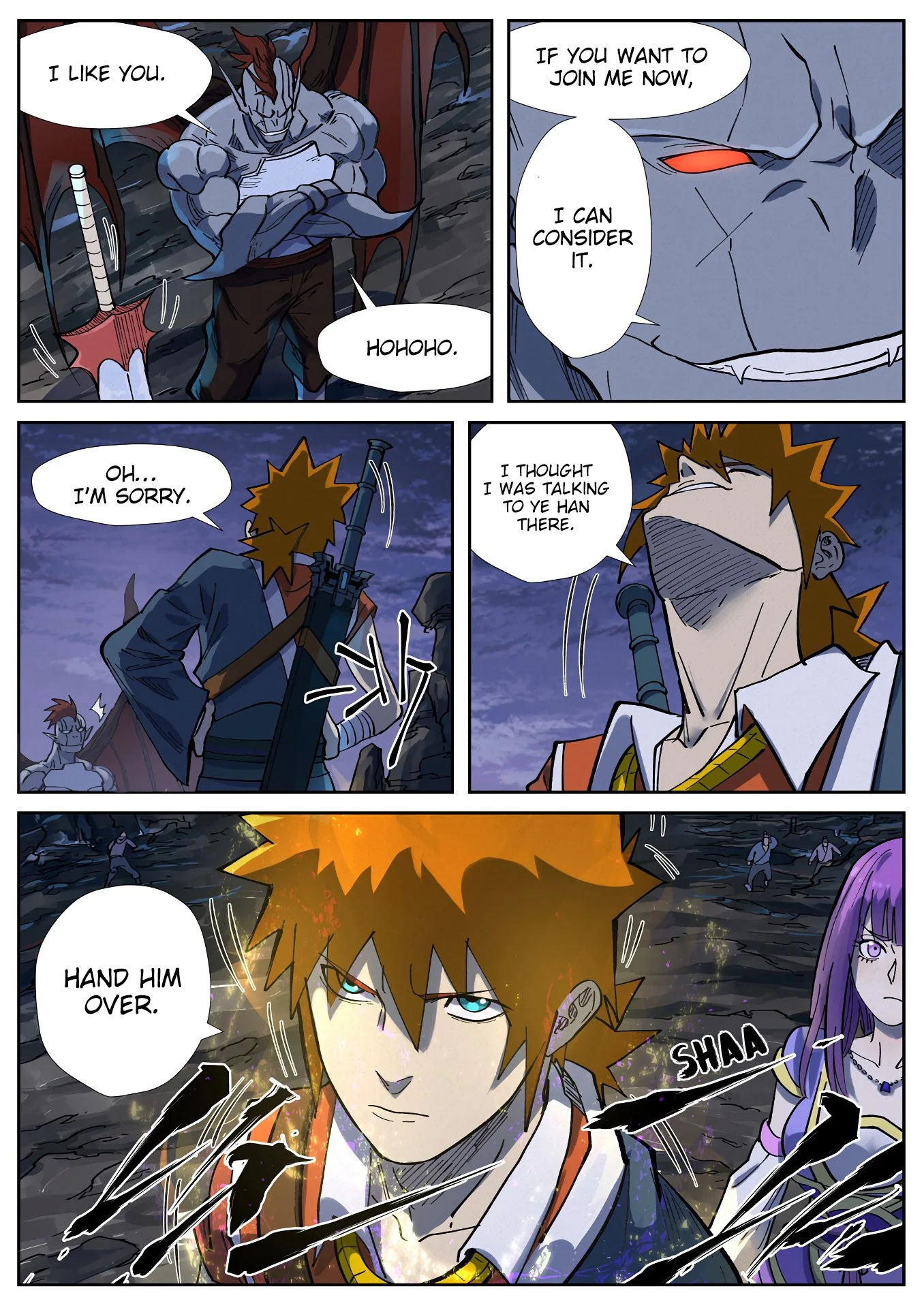 Read Tales of Demons and Gods EN Manga Online