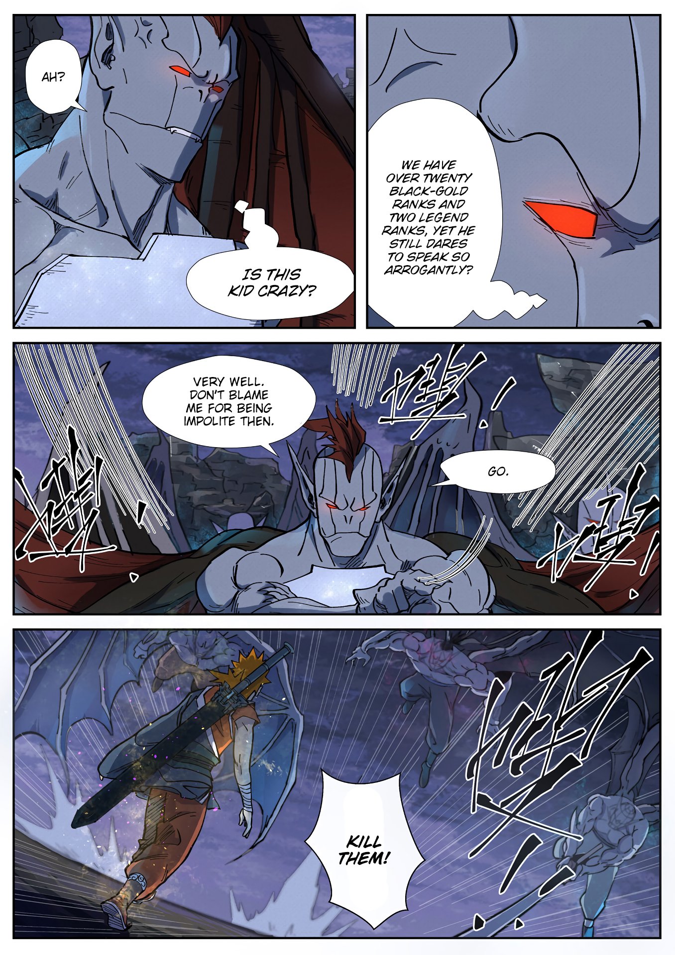 Read Tales of Demons and Gods EN Manga Online