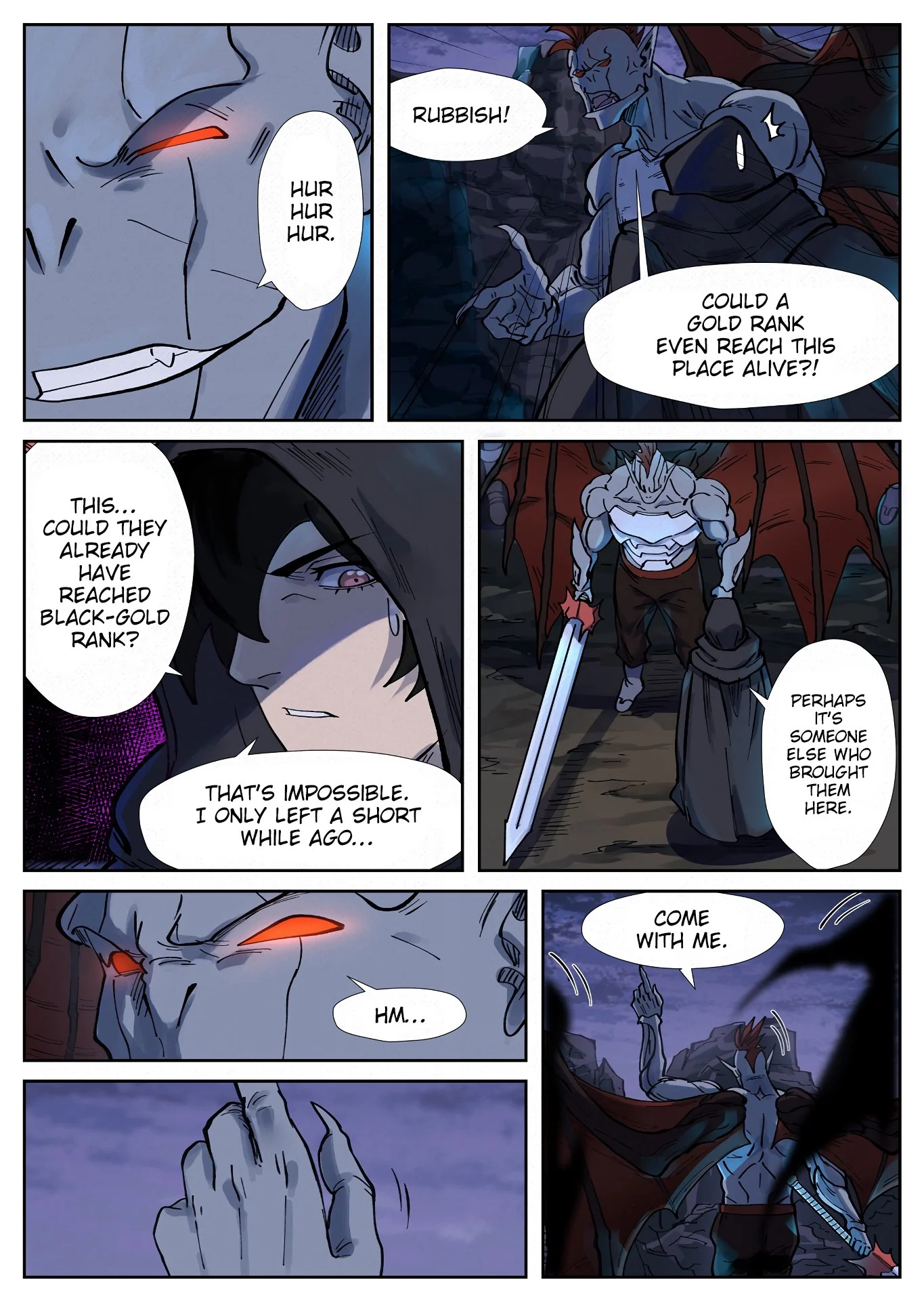 Read Tales of Demons and Gods EN Manga Online