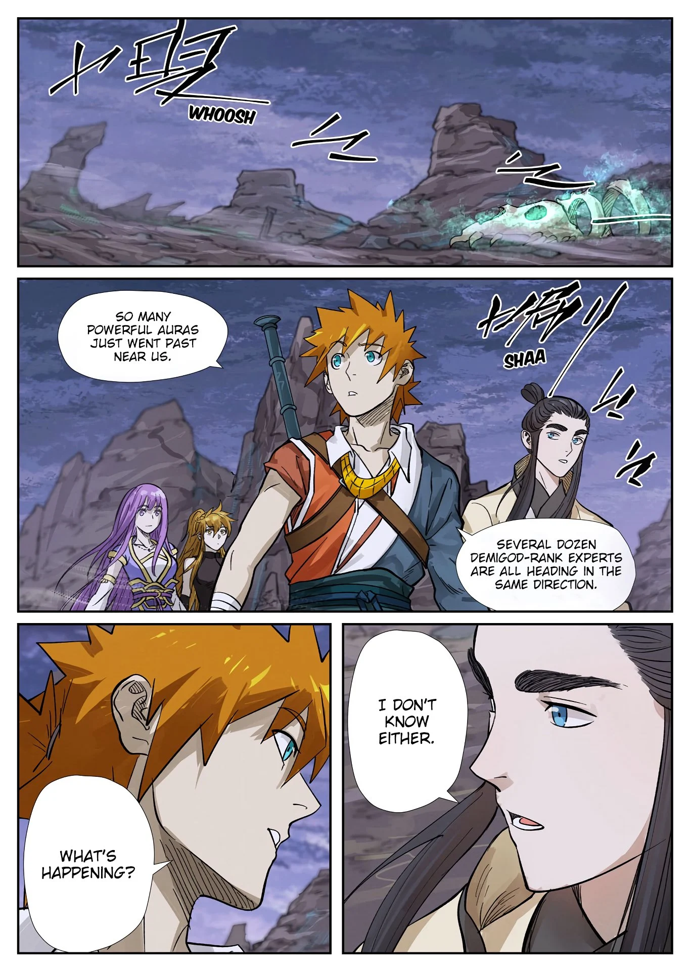 Read Tales of Demons and Gods EN Manga Online