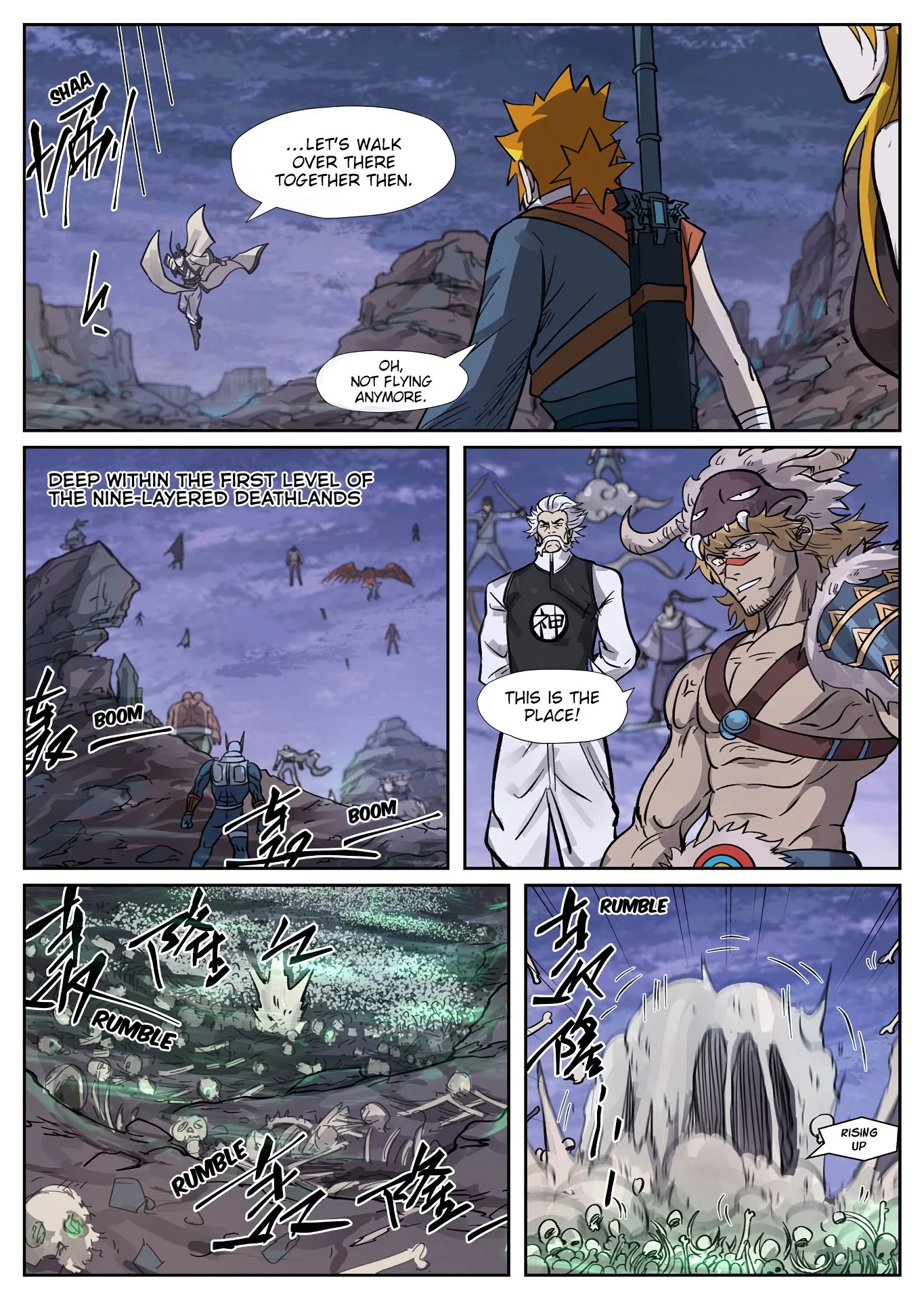 Read Tales of Demons and Gods EN Manga Online