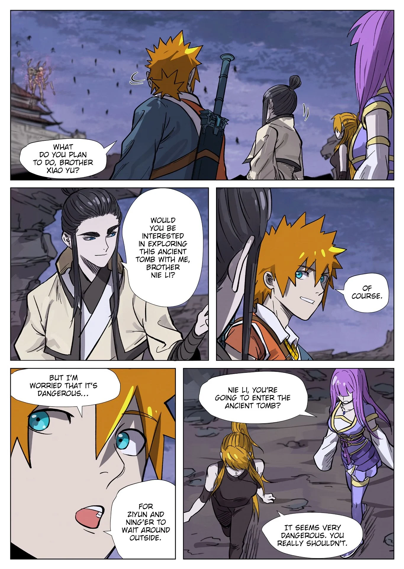 Read Tales of Demons and Gods EN Manga Online