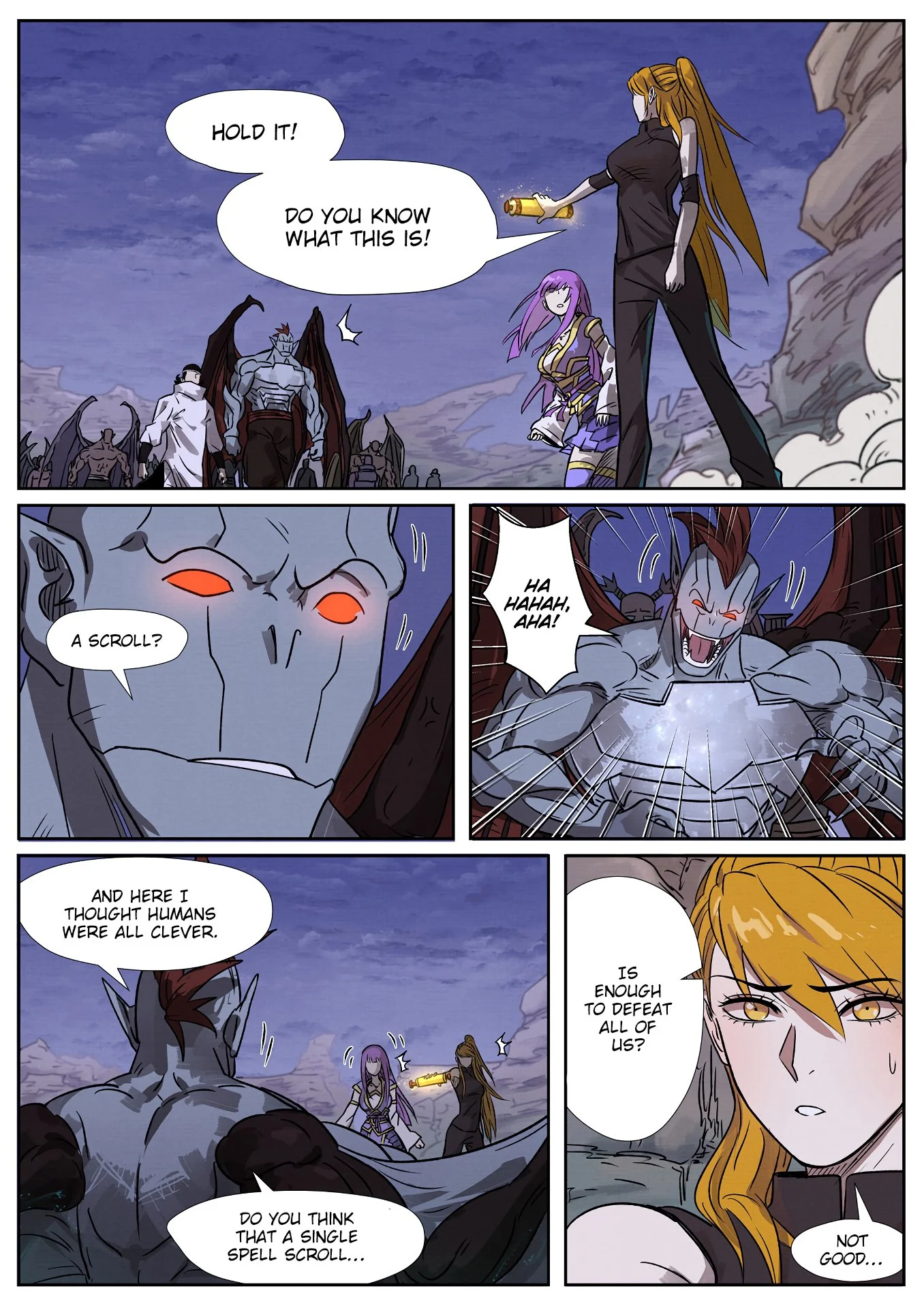 Read Tales of Demons and Gods EN Manga Online