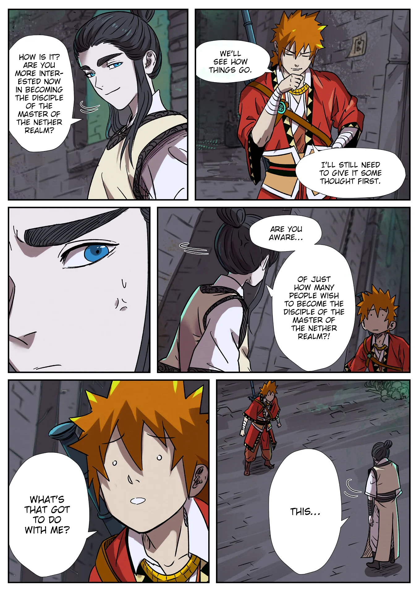 Read Tales of Demons and Gods EN Manga Online