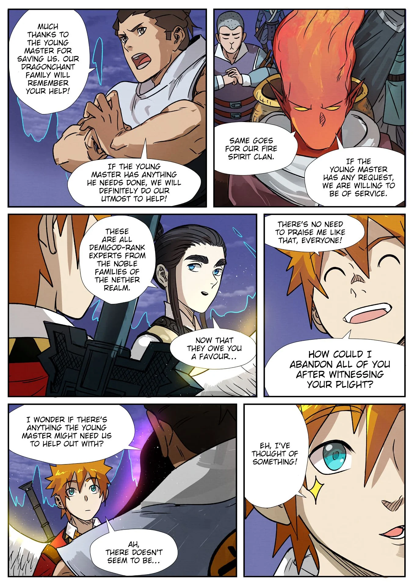Read Tales of Demons and Gods EN Manga Online