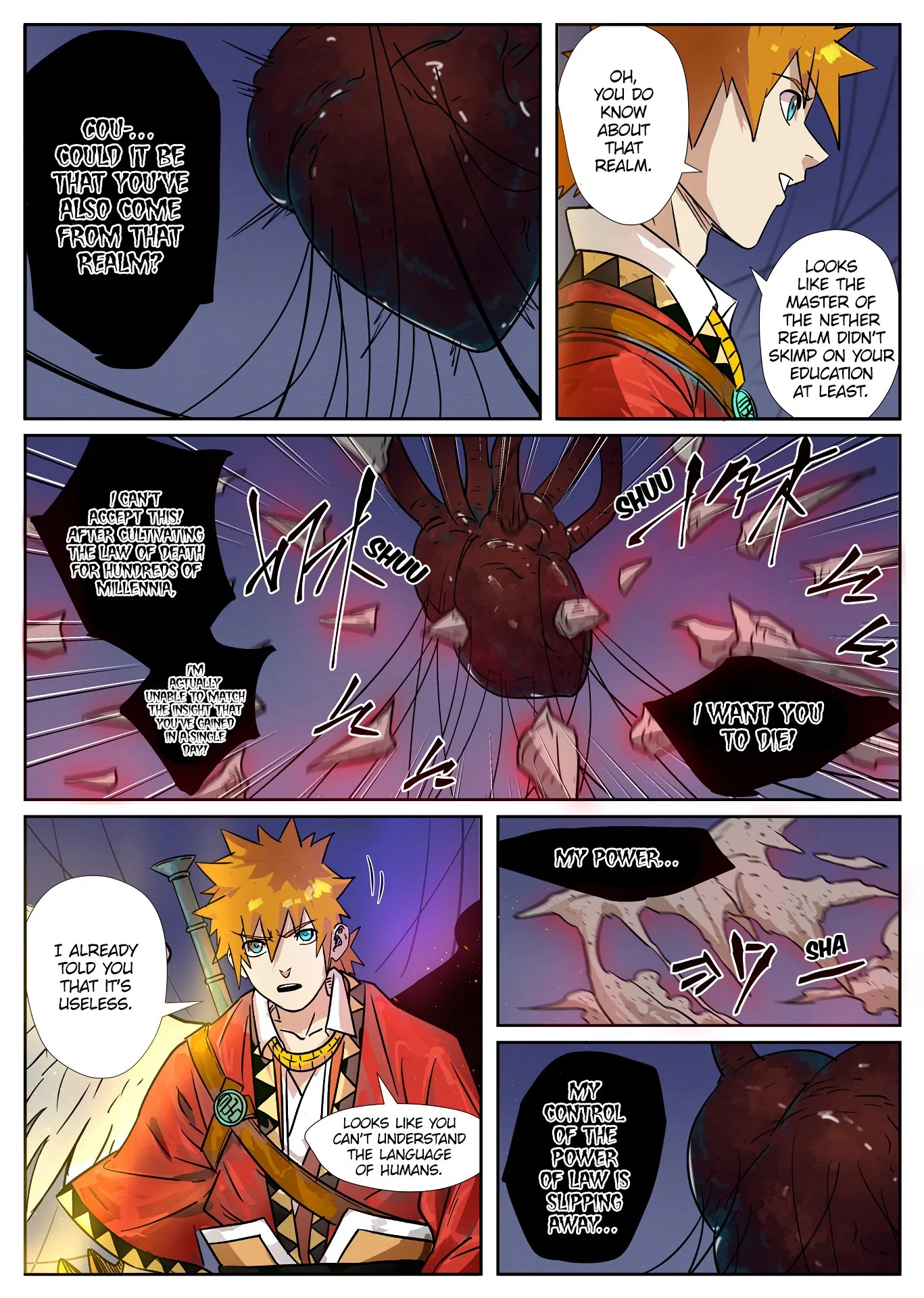 Read Tales of Demons and Gods EN Manga Online