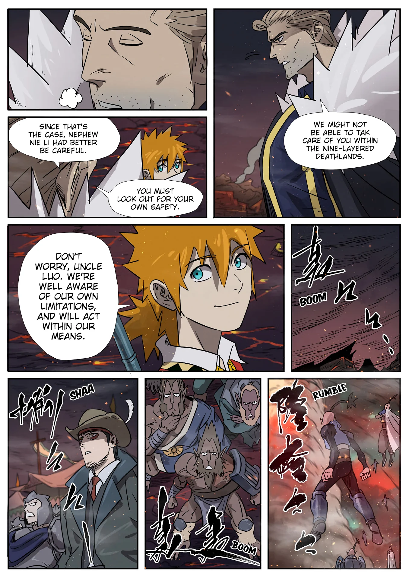 Read Tales of Demons and Gods EN Manga Online