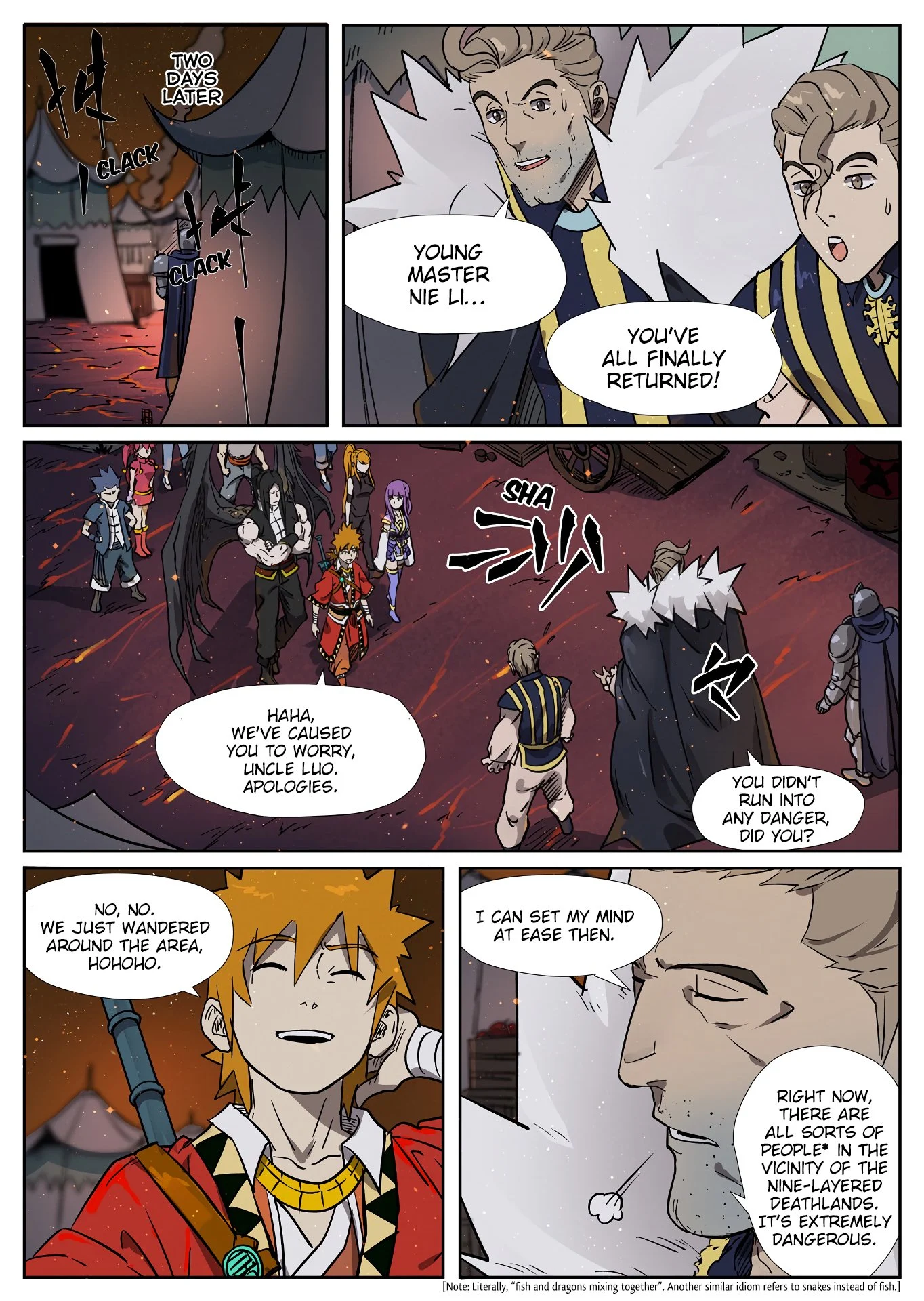 Read Tales of Demons and Gods EN Manga Online