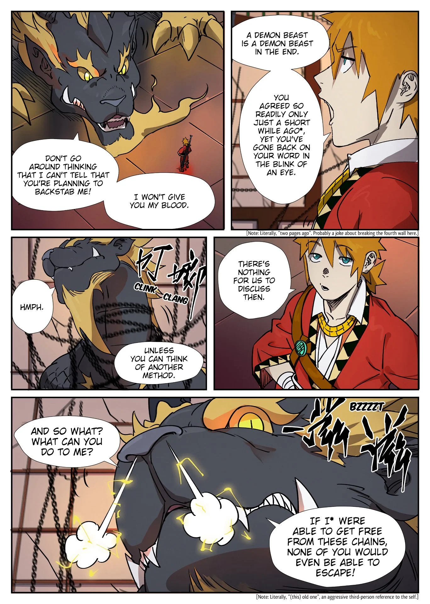 Read Tales of Demons and Gods EN Manga Online