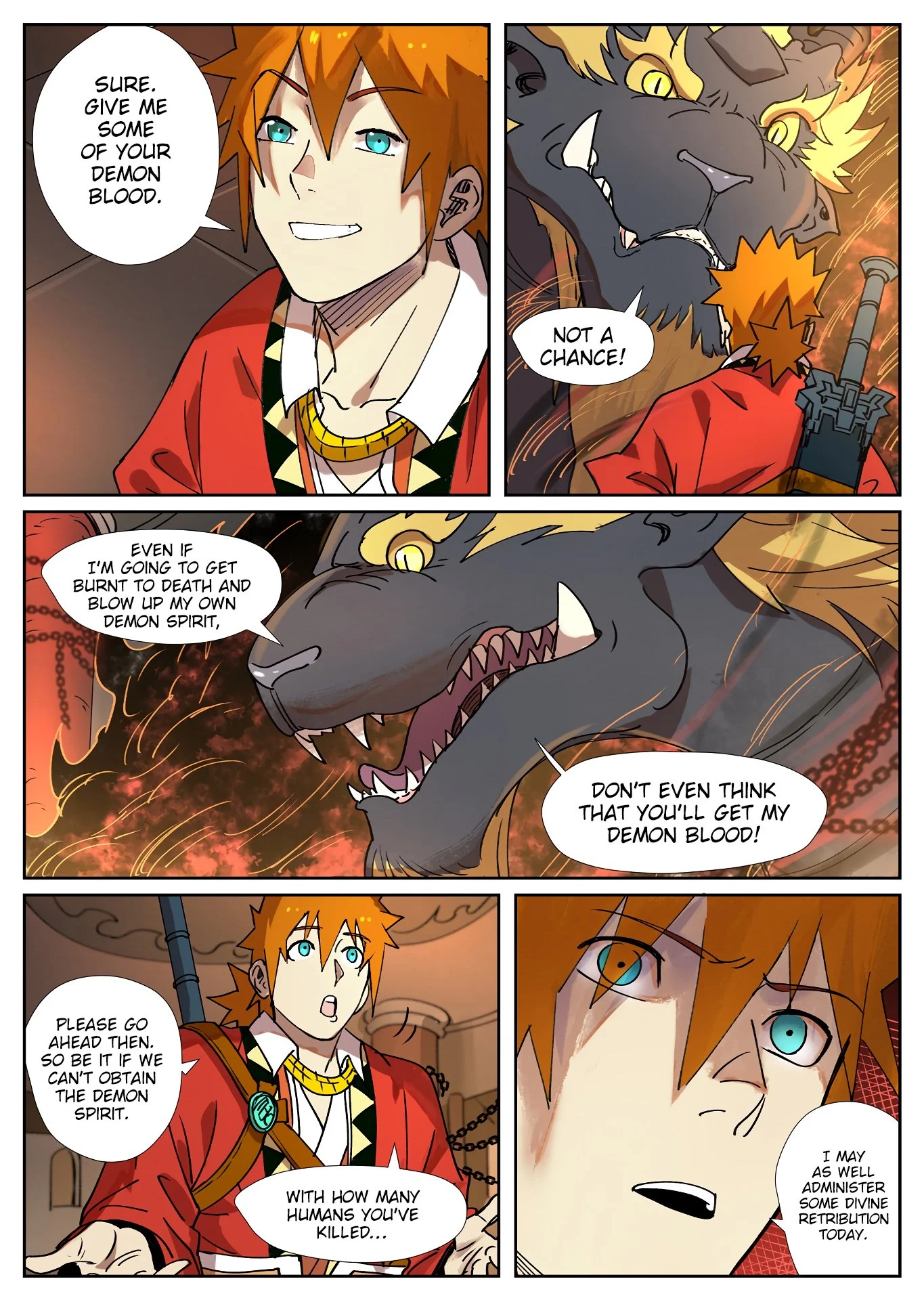 Read Tales of Demons and Gods EN Manga Online