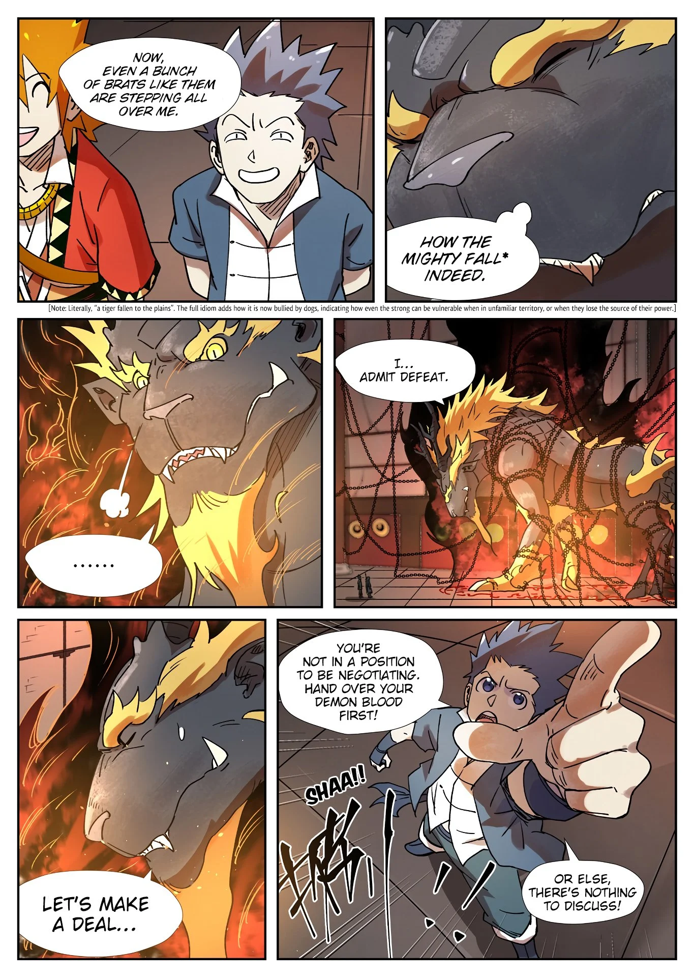 Read Tales of Demons and Gods EN Manga Online
