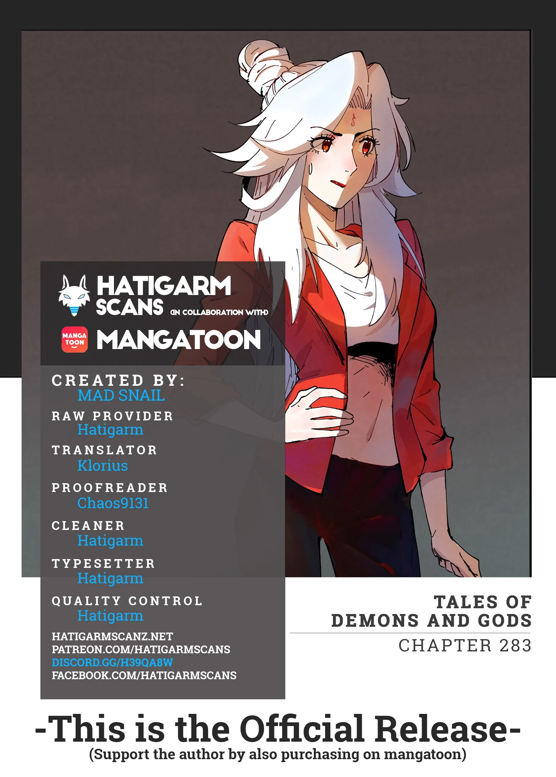 Read Tales of Demons and Gods EN Manga Online