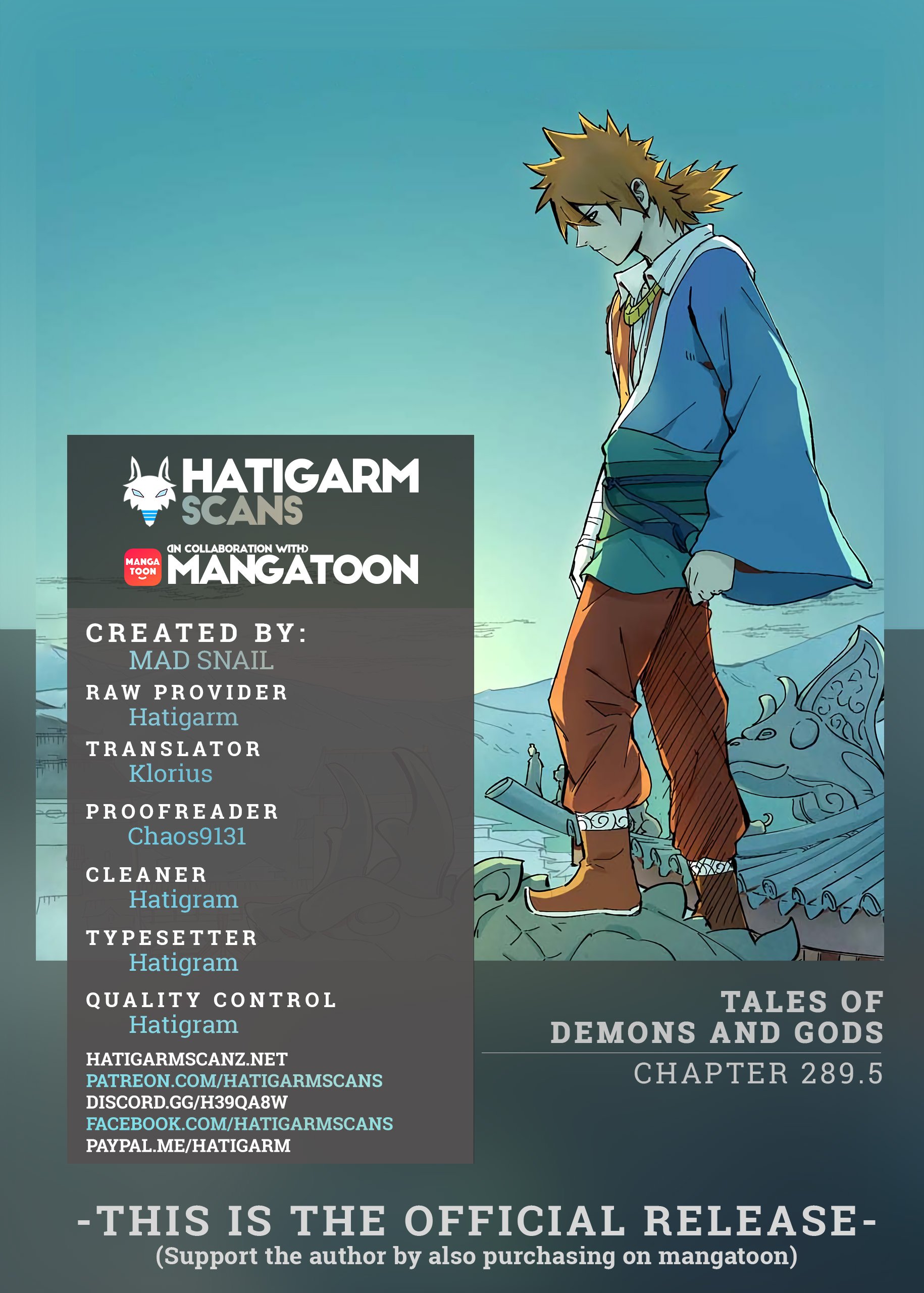 Read Tales of Demons and Gods EN Manga Online
