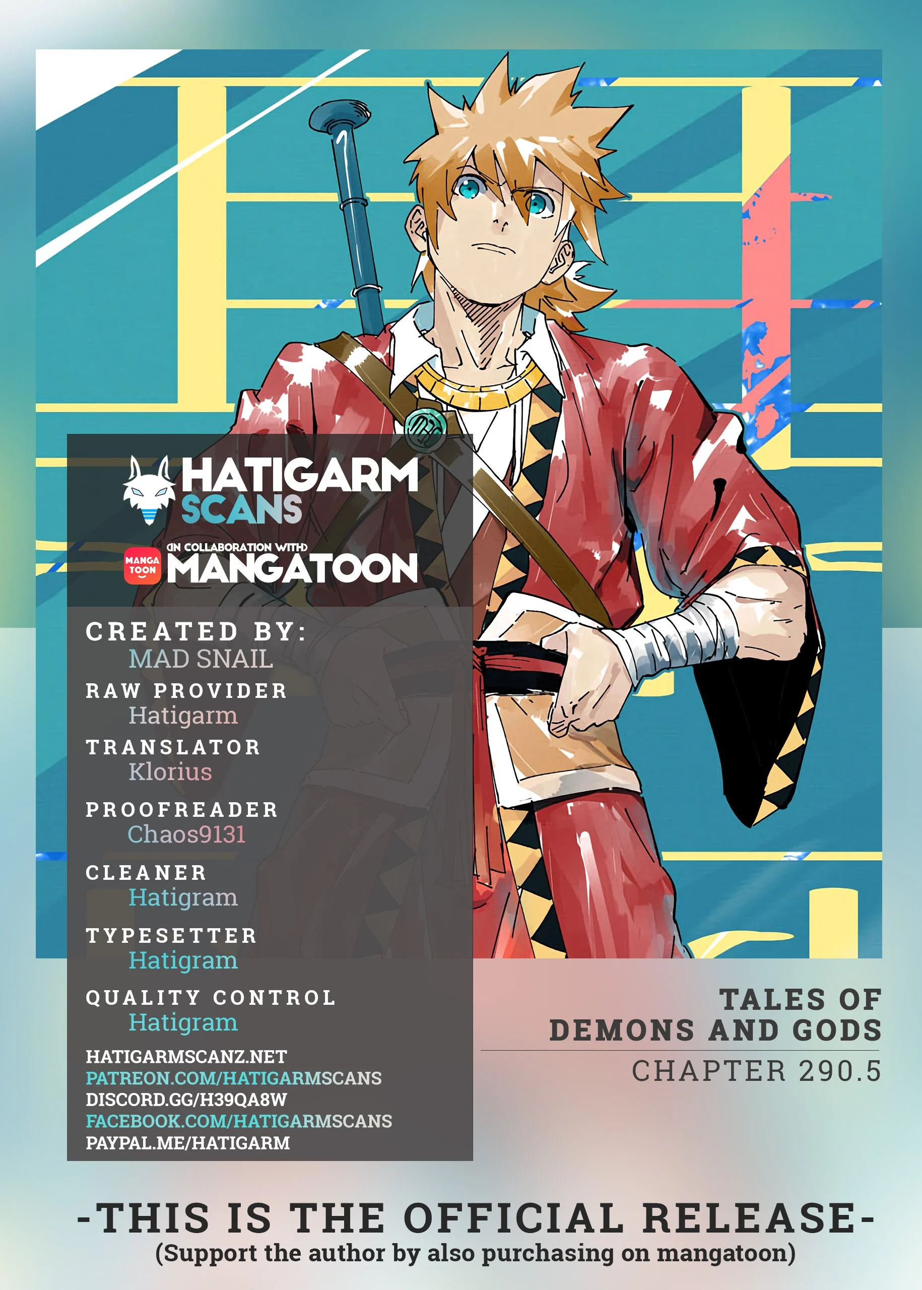 Read Tales of Demons and Gods EN Manga Online
