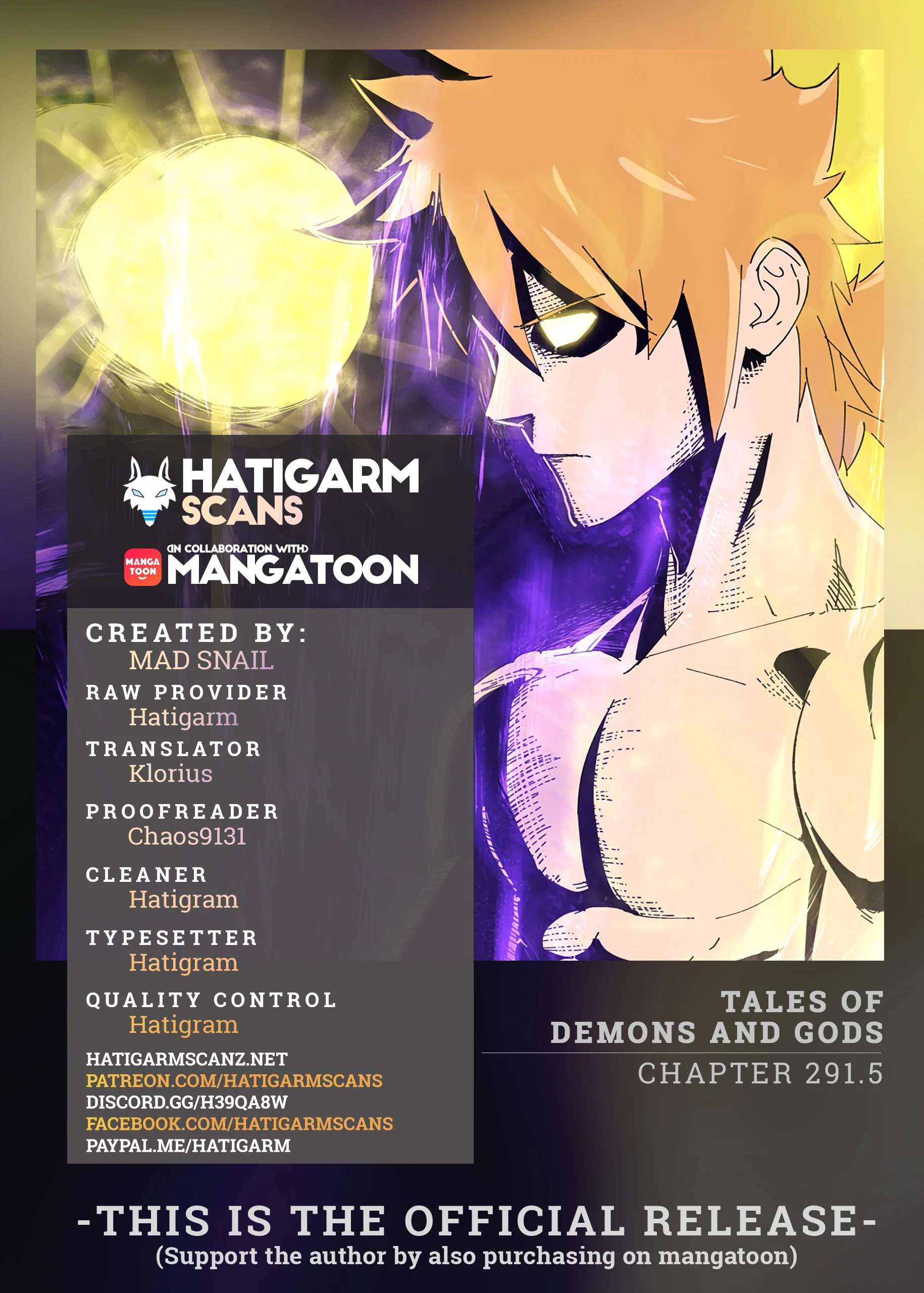 Read Tales of Demons and Gods EN Manga Online