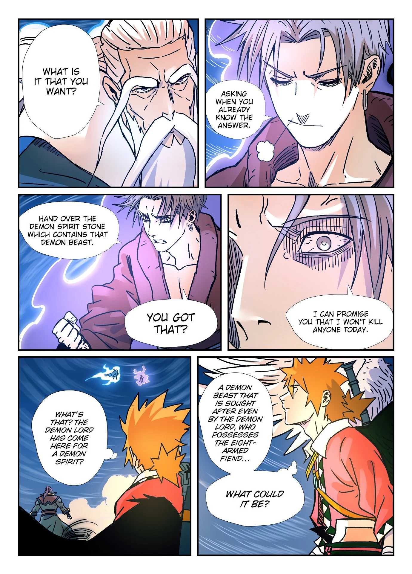Read Tales of Demons and Gods EN Manga Online