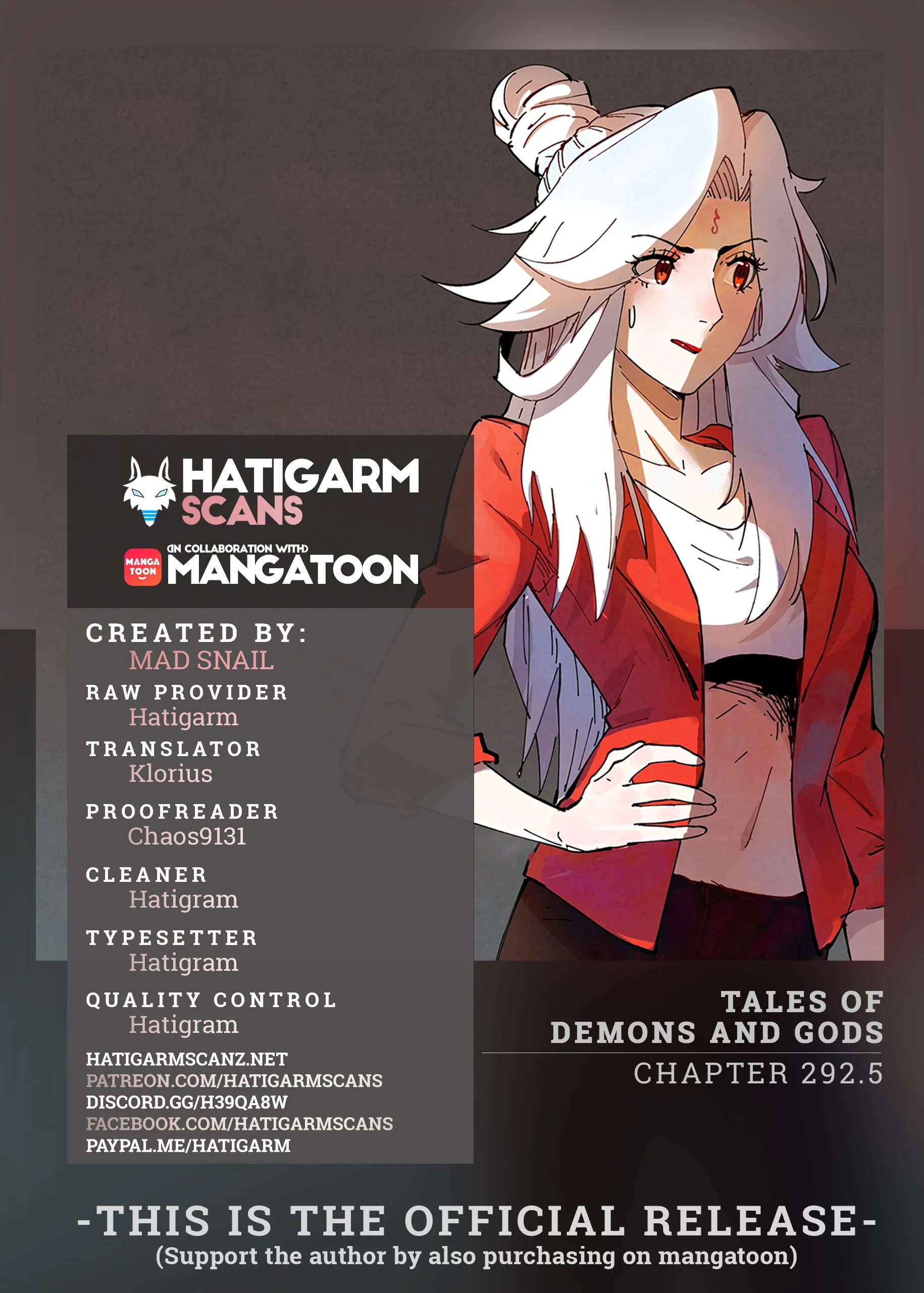 Read Tales of Demons and Gods EN Manga Online