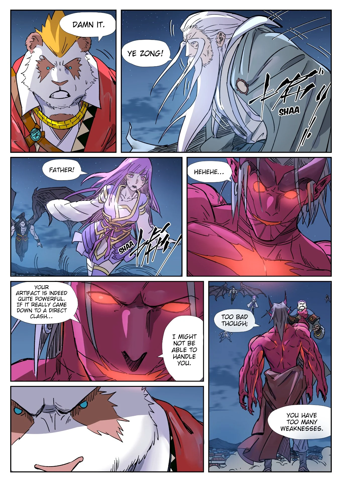 Read Tales of Demons and Gods EN Manga Online