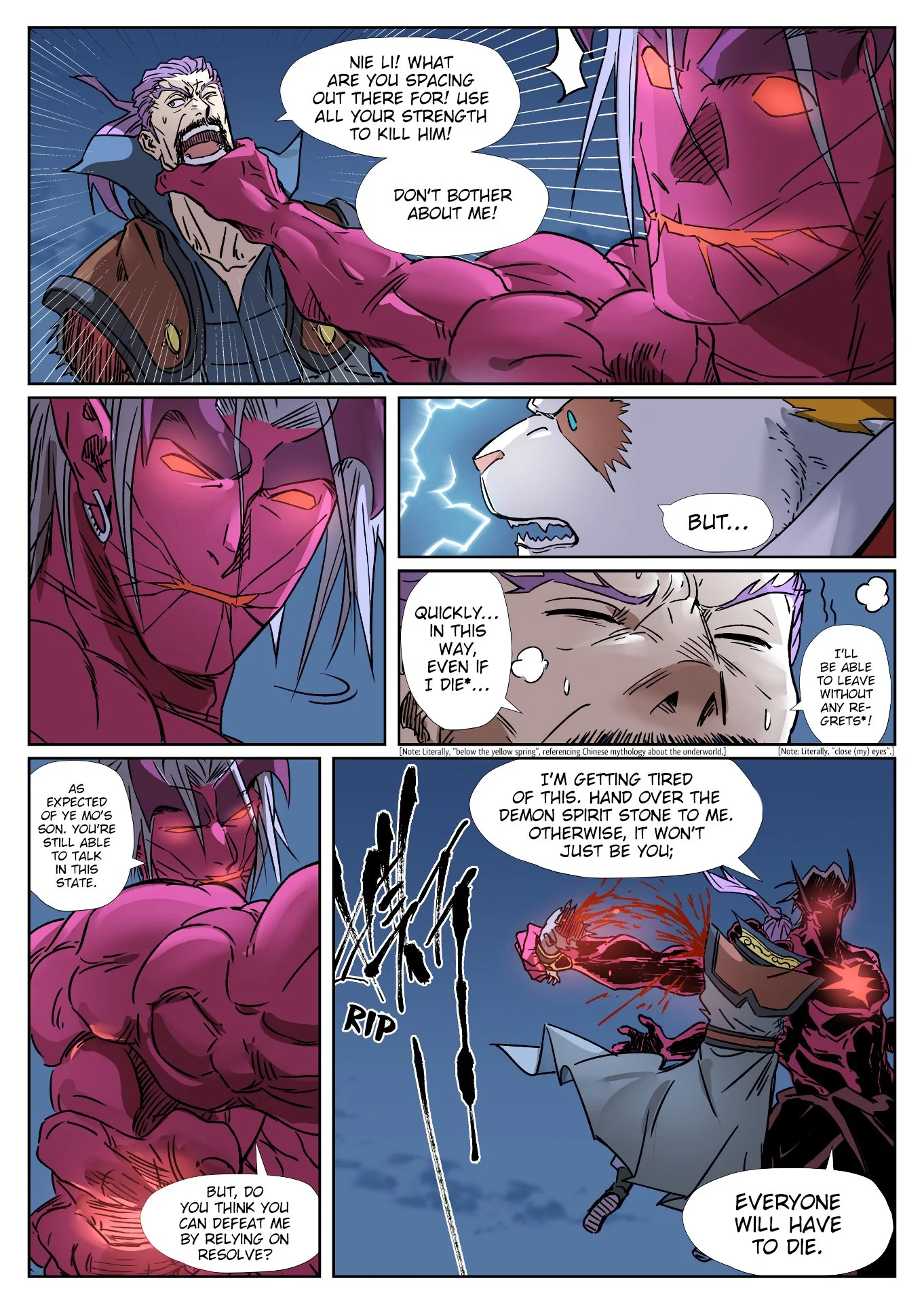 Read Tales of Demons and Gods EN Manga Online