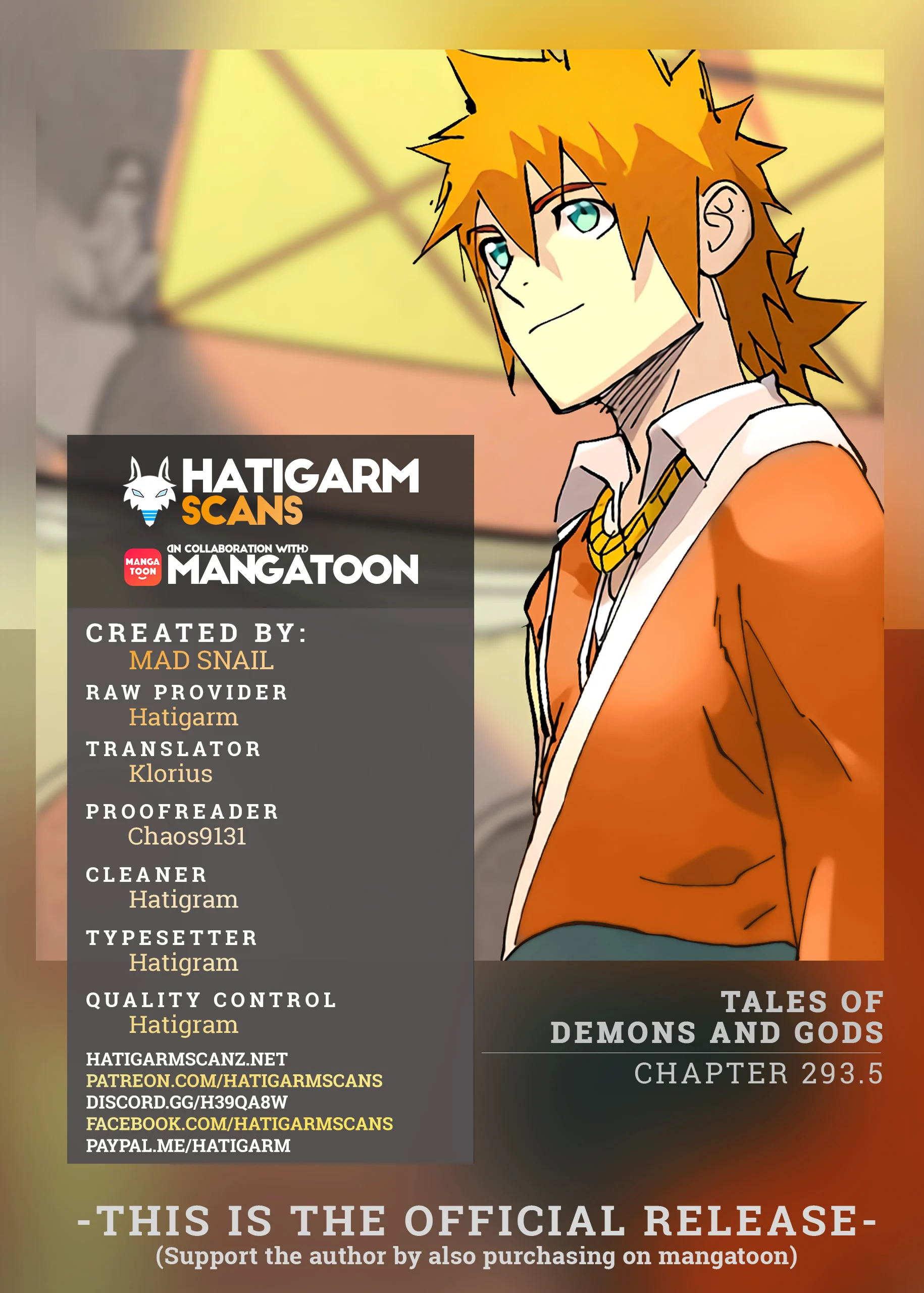 Read Tales of Demons and Gods EN Manga Online