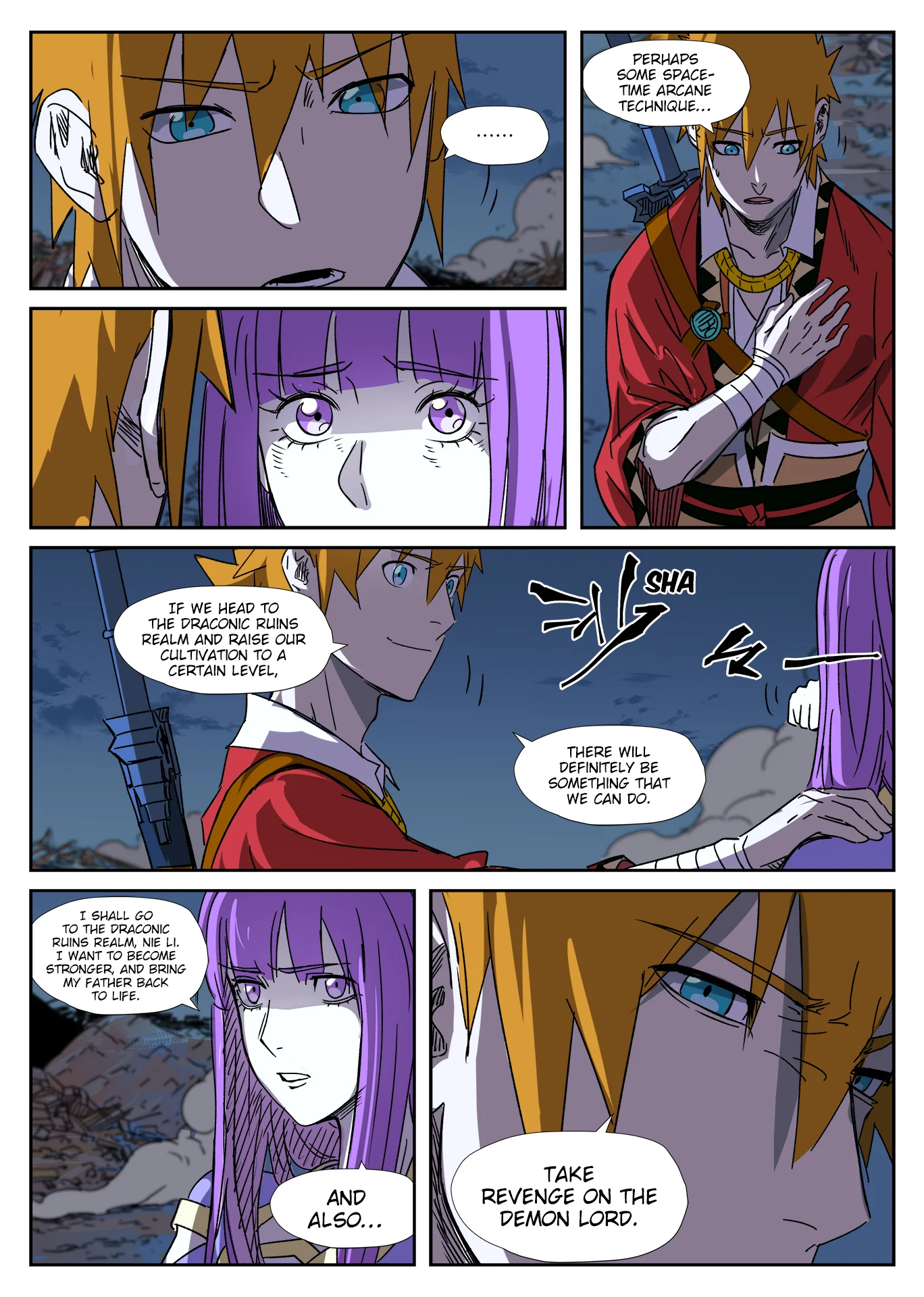 Read Tales of Demons and Gods EN Manga Online