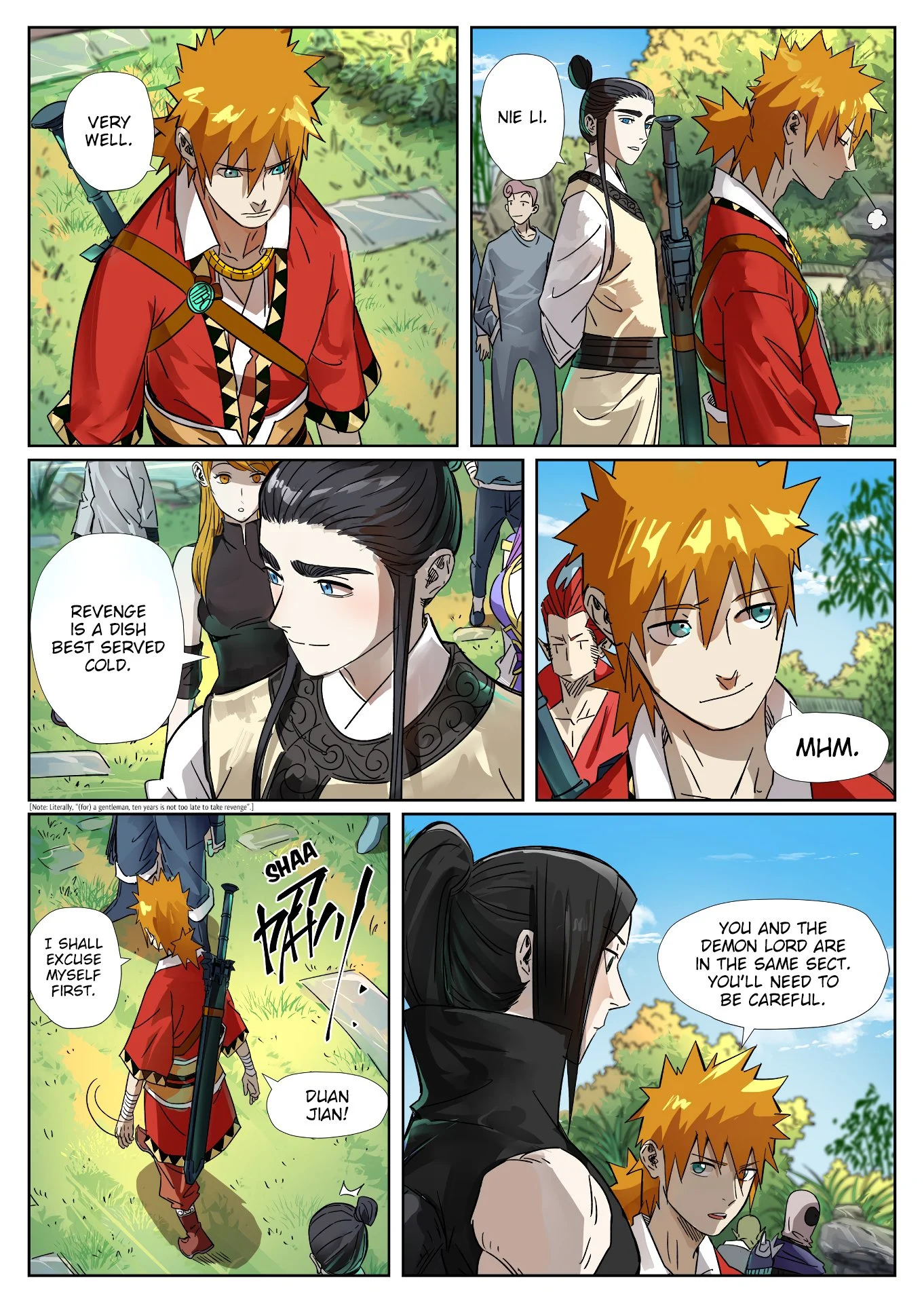 Read Tales of Demons and Gods EN Manga Online