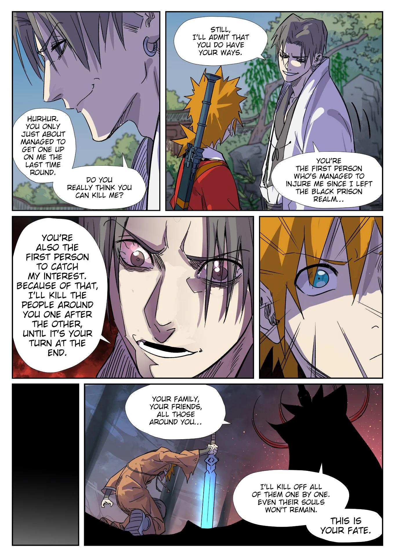 Read Tales of Demons and Gods EN Manga Online