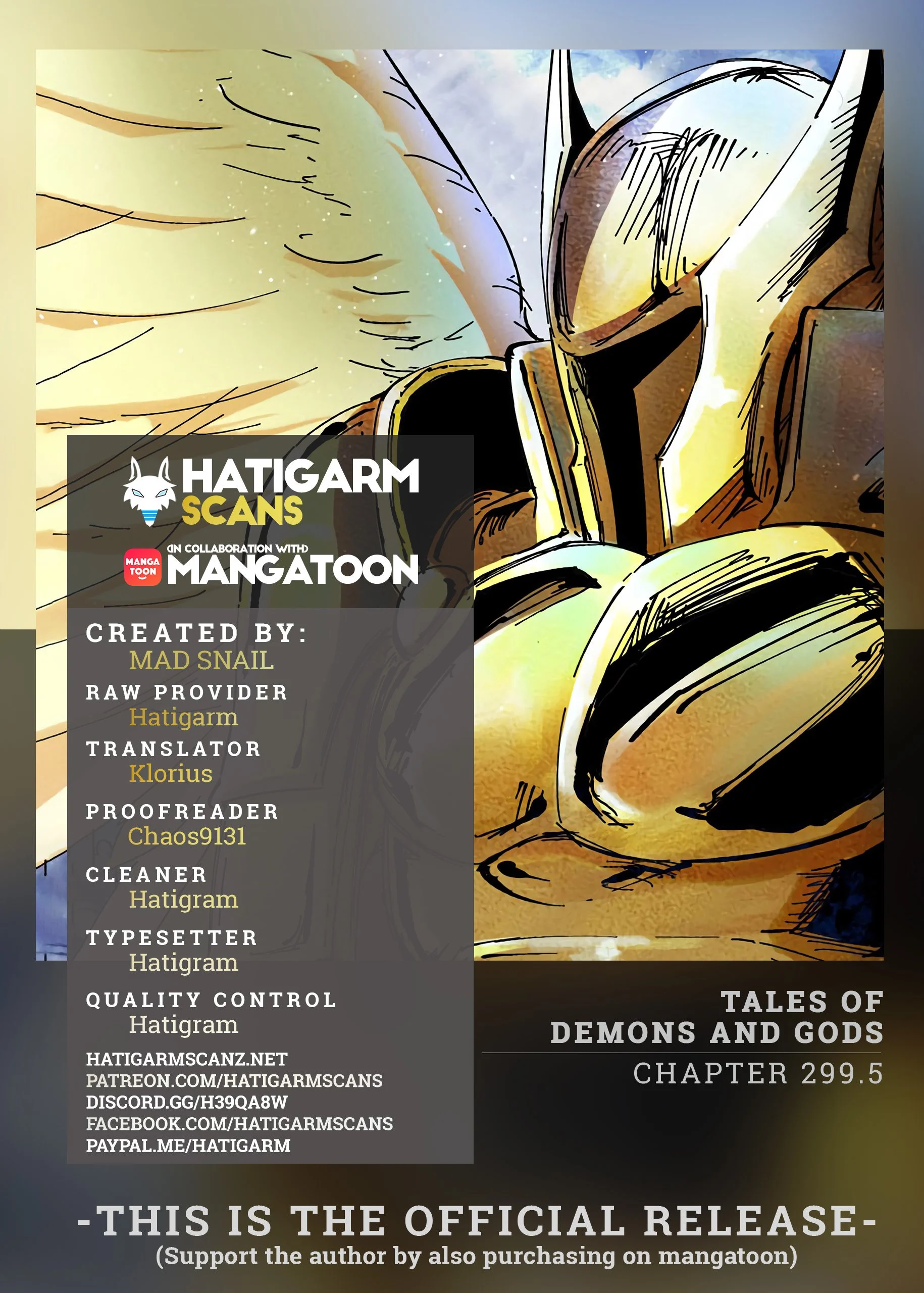 Read Tales of Demons and Gods EN Manga Online