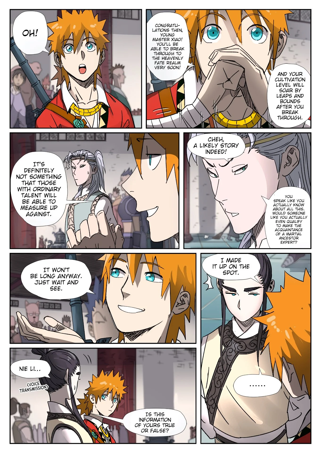 Read Tales of Demons and Gods EN Manga Online