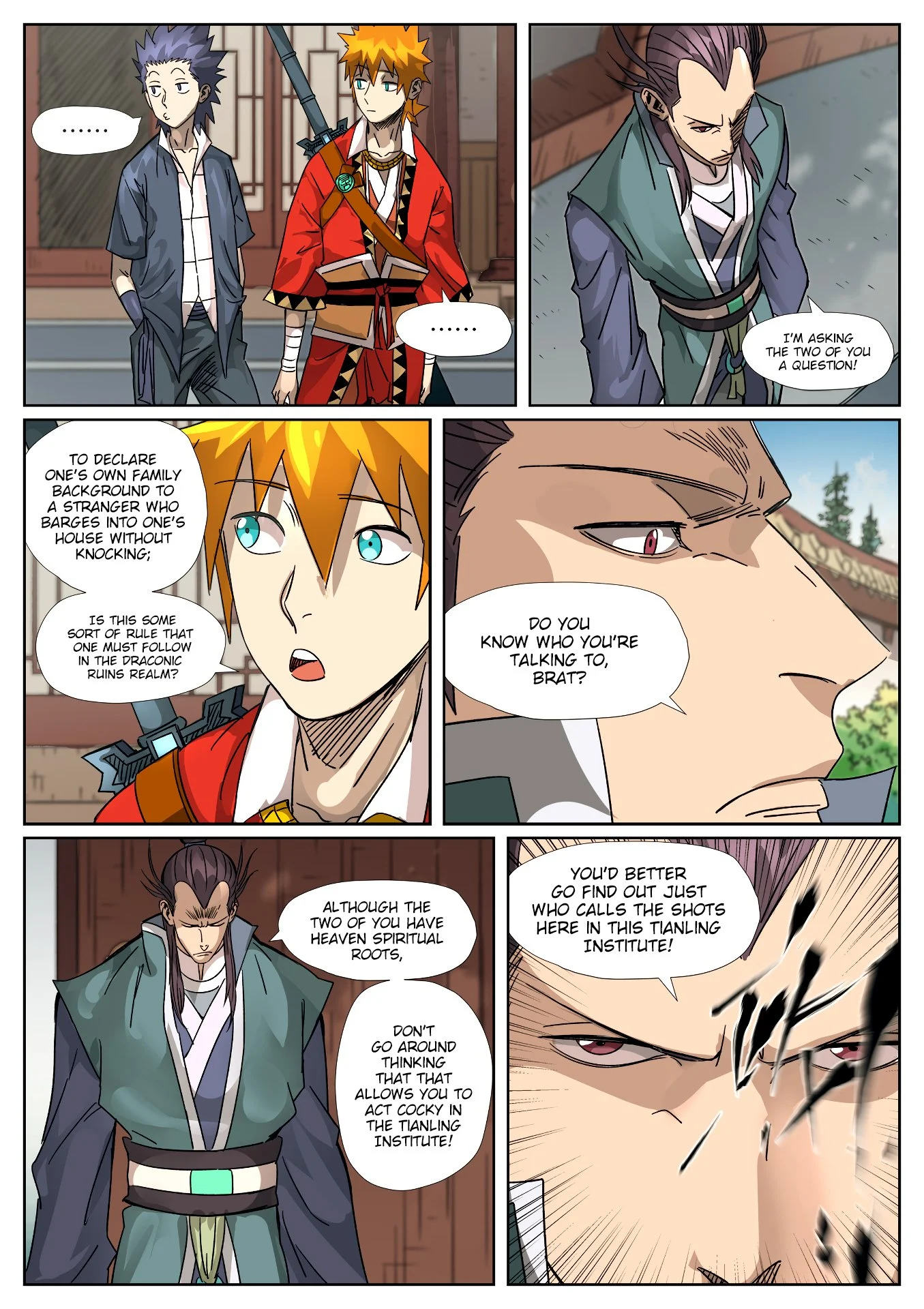 Read Tales of Demons and Gods EN Manga Online
