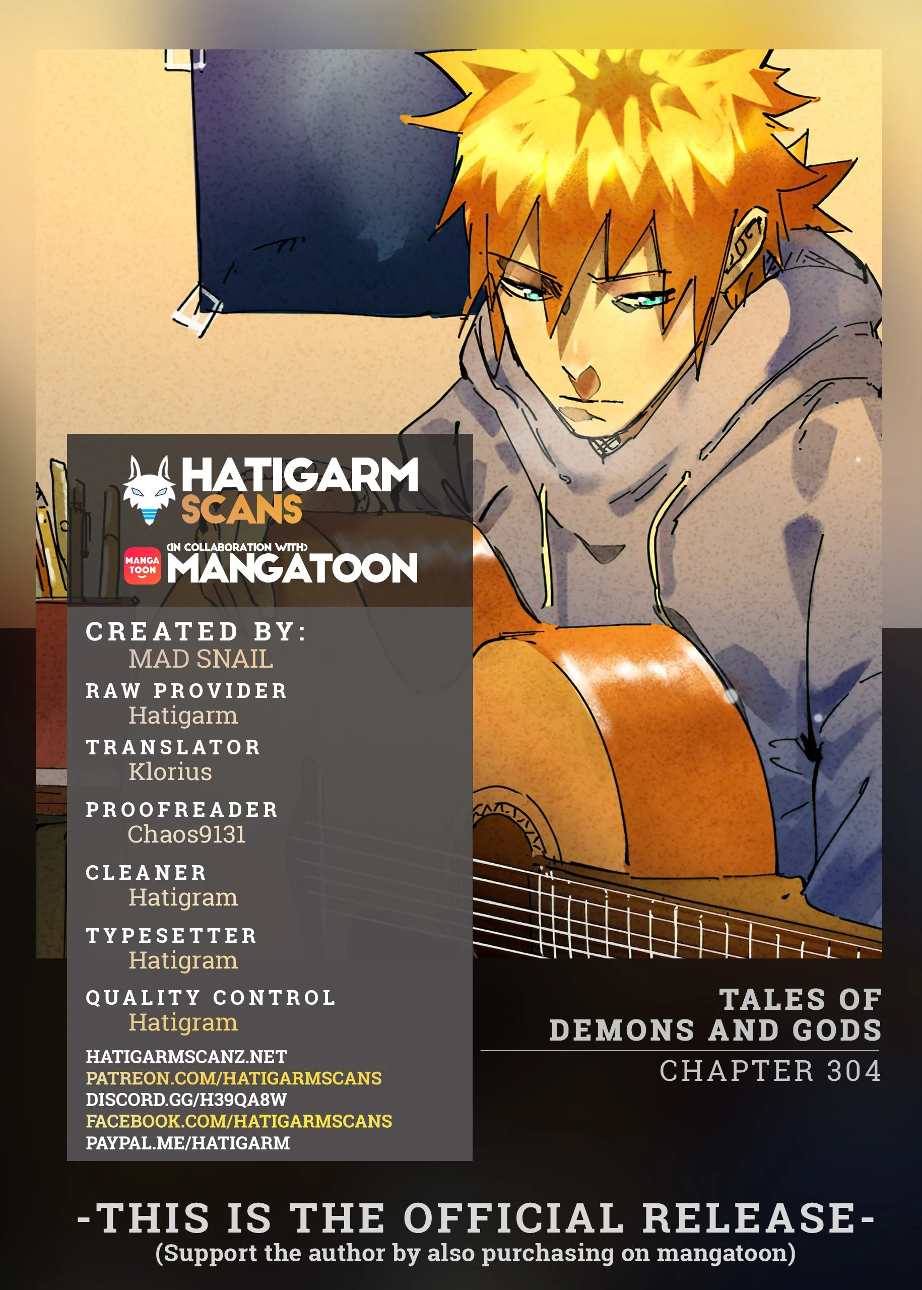 Read Tales of Demons and Gods EN Manga Online