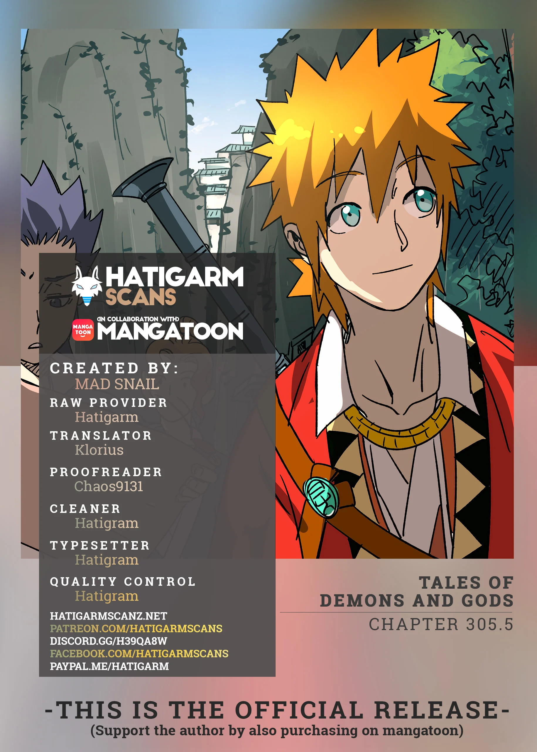 Read Tales of Demons and Gods EN Manga Online