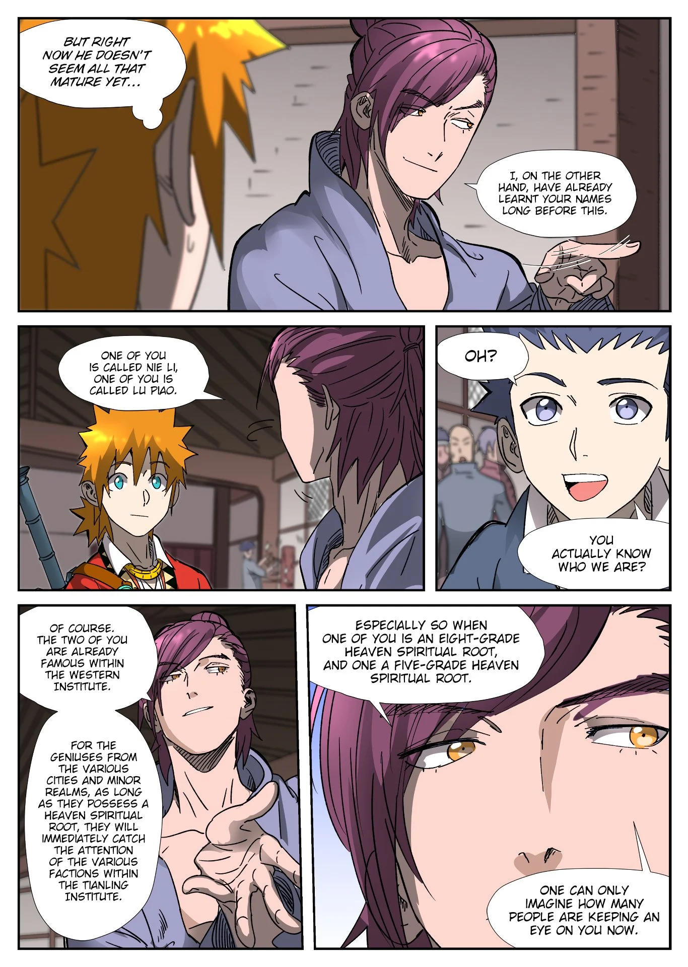 Read Tales of Demons and Gods EN Manga Online