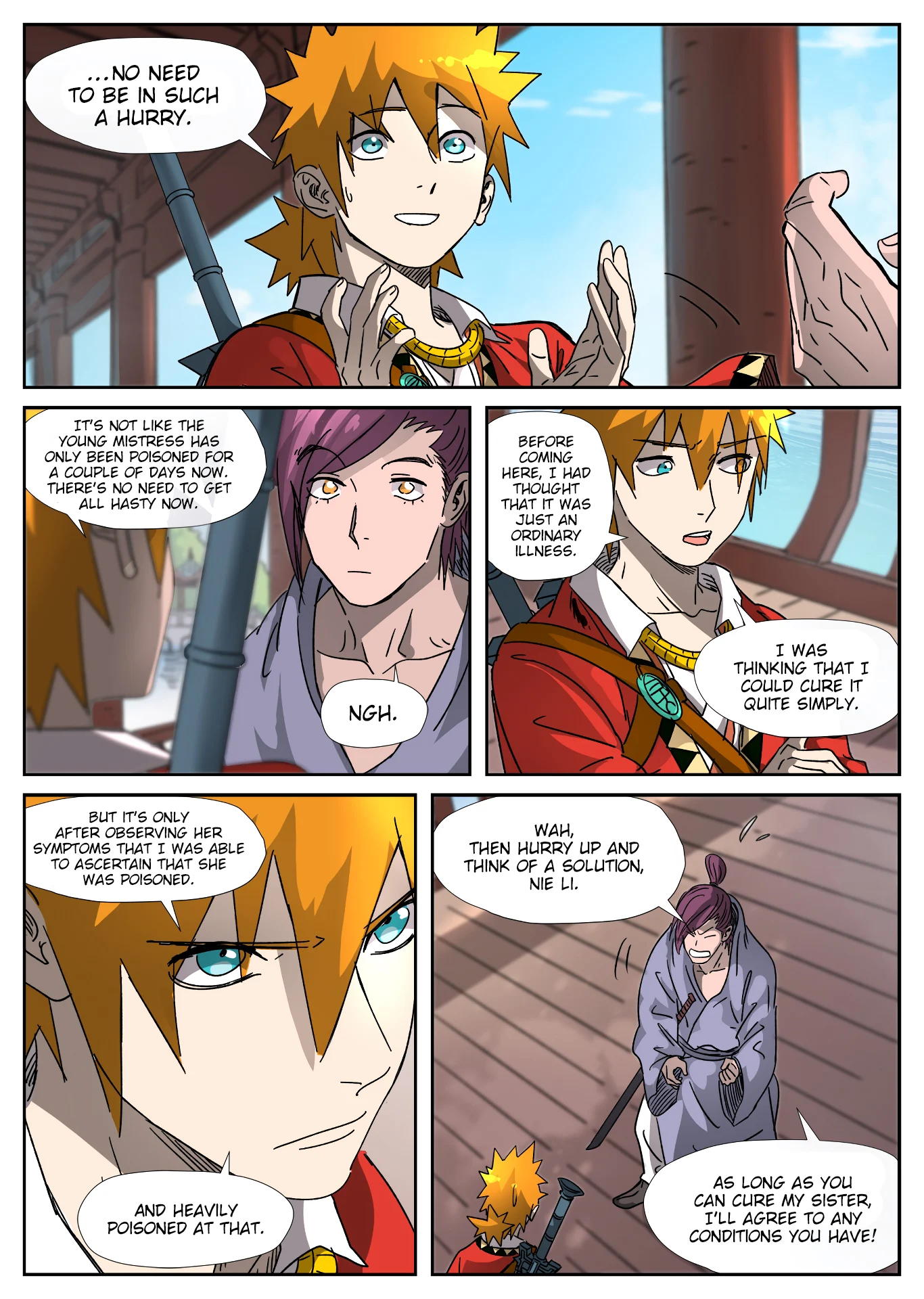 Read Tales of Demons and Gods EN Manga Online