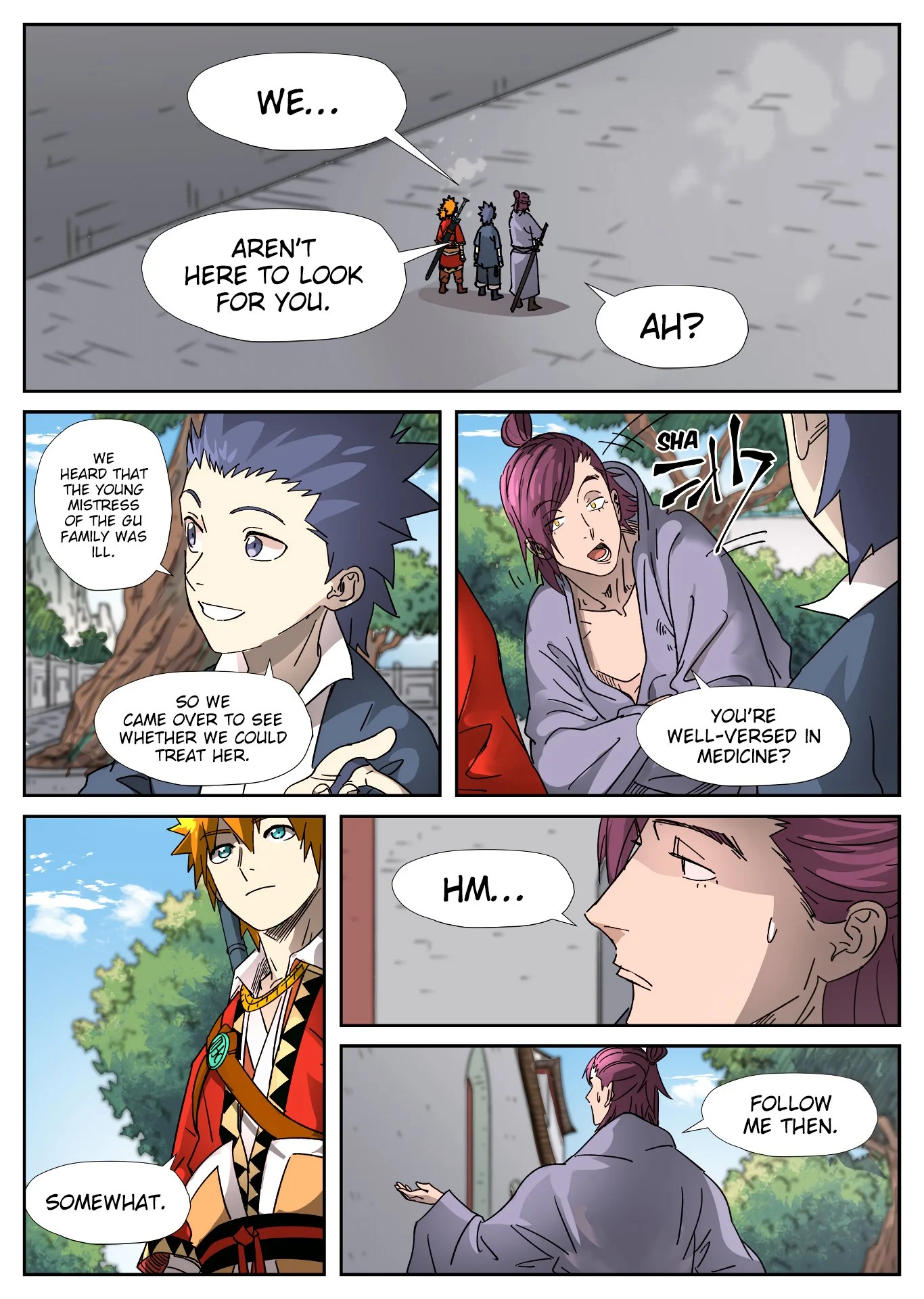 Read Tales of Demons and Gods EN Manga Online