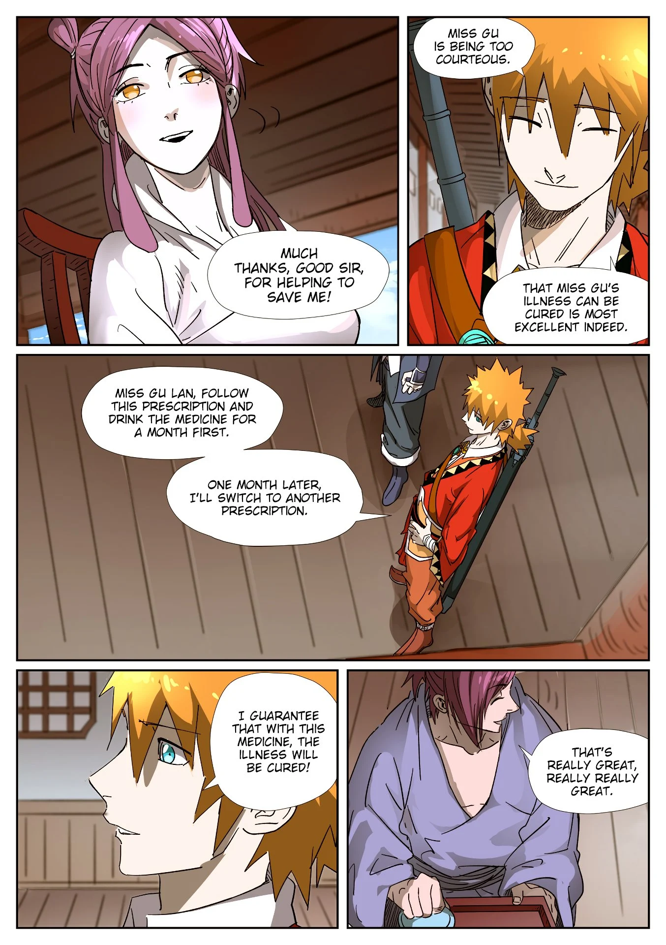 Read Tales of Demons and Gods EN Manga Online